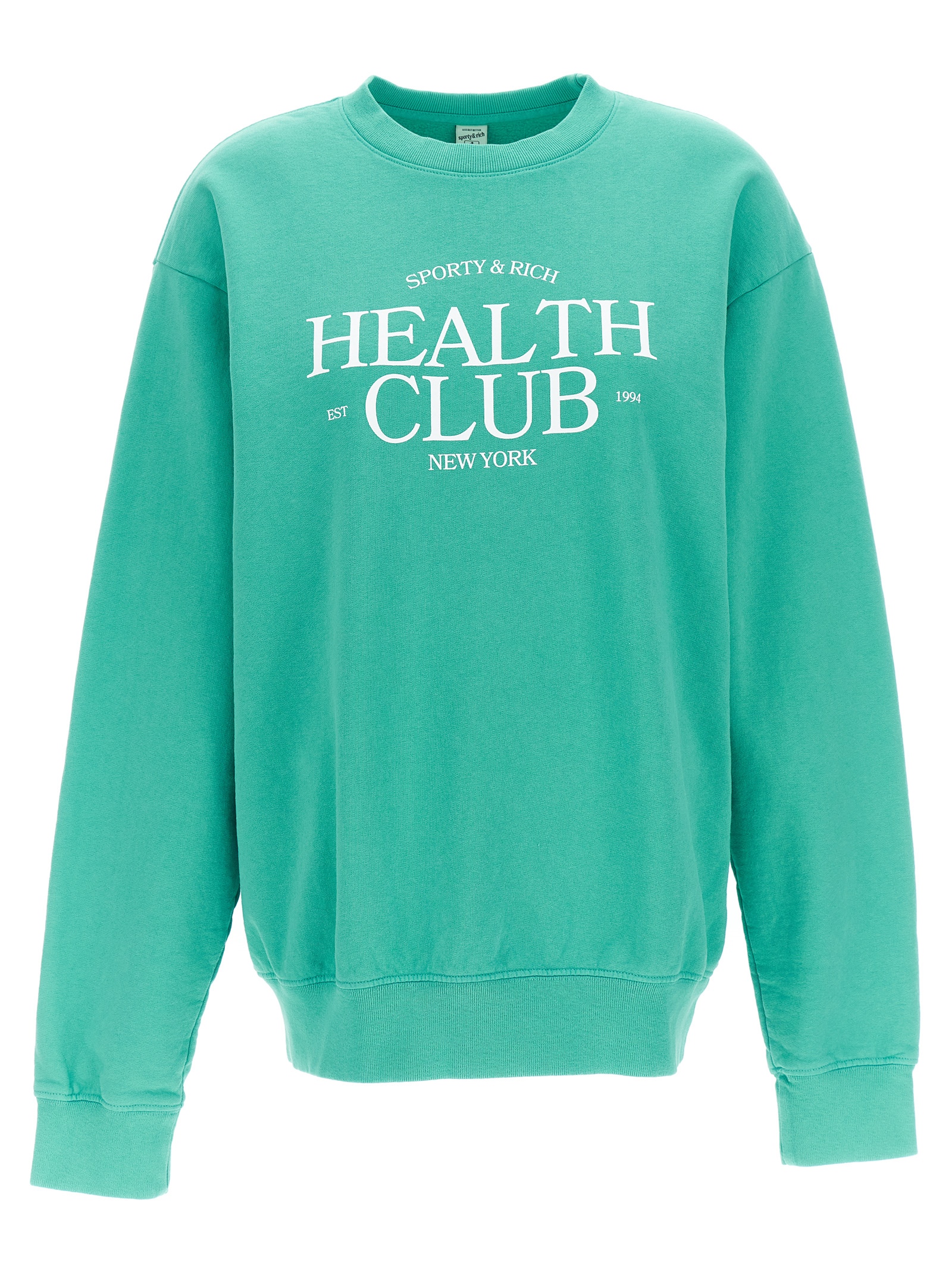 'Health Club' sweatshirt CR855FTFADEDTEAL (Sporty & Rich / スウェット・フーディー ) | Sporty & Rich (スポーティアンドリッチ)