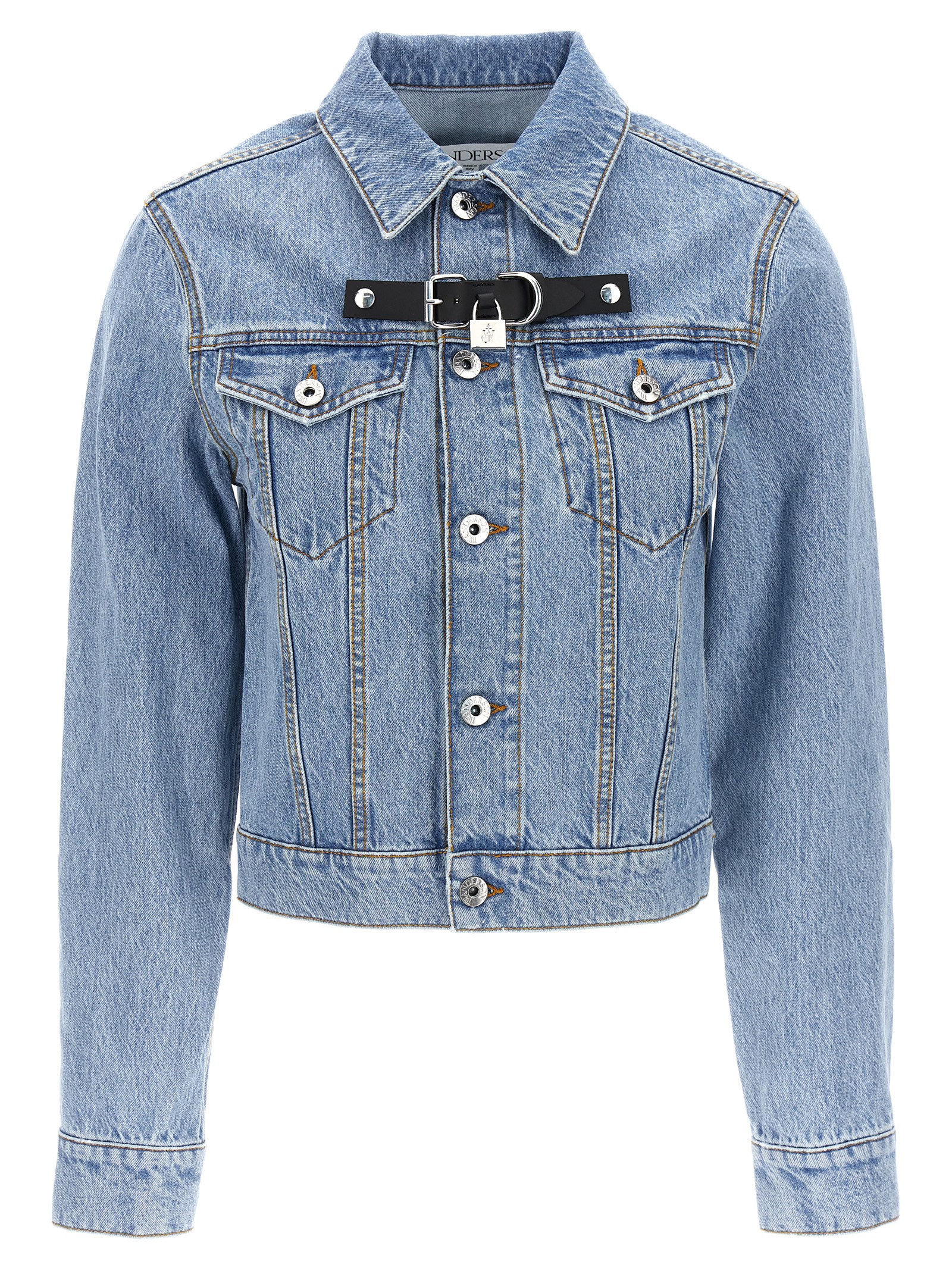 'Padlock Strap Trucker' jacket DJ0025PG1335804 (JW Anderson / カジュアルジャケット・ベスト ) | JW Anderson (ジェイダブリュー アンダーソン)