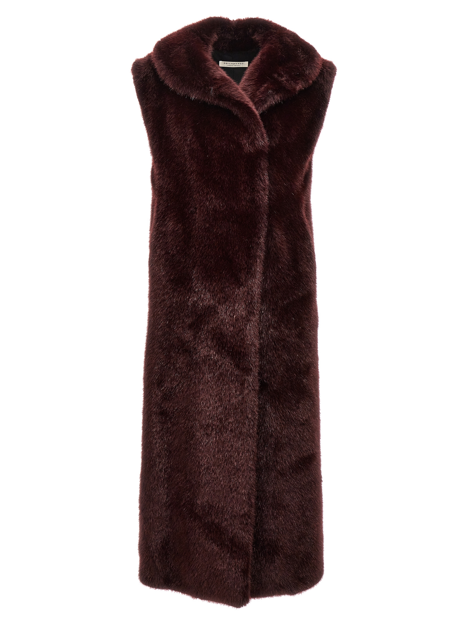 Extra long faux fur vest A100171570140 (PHILOSOPHY / ベスト ) | PHILOSOPHY (フィロソフィ)