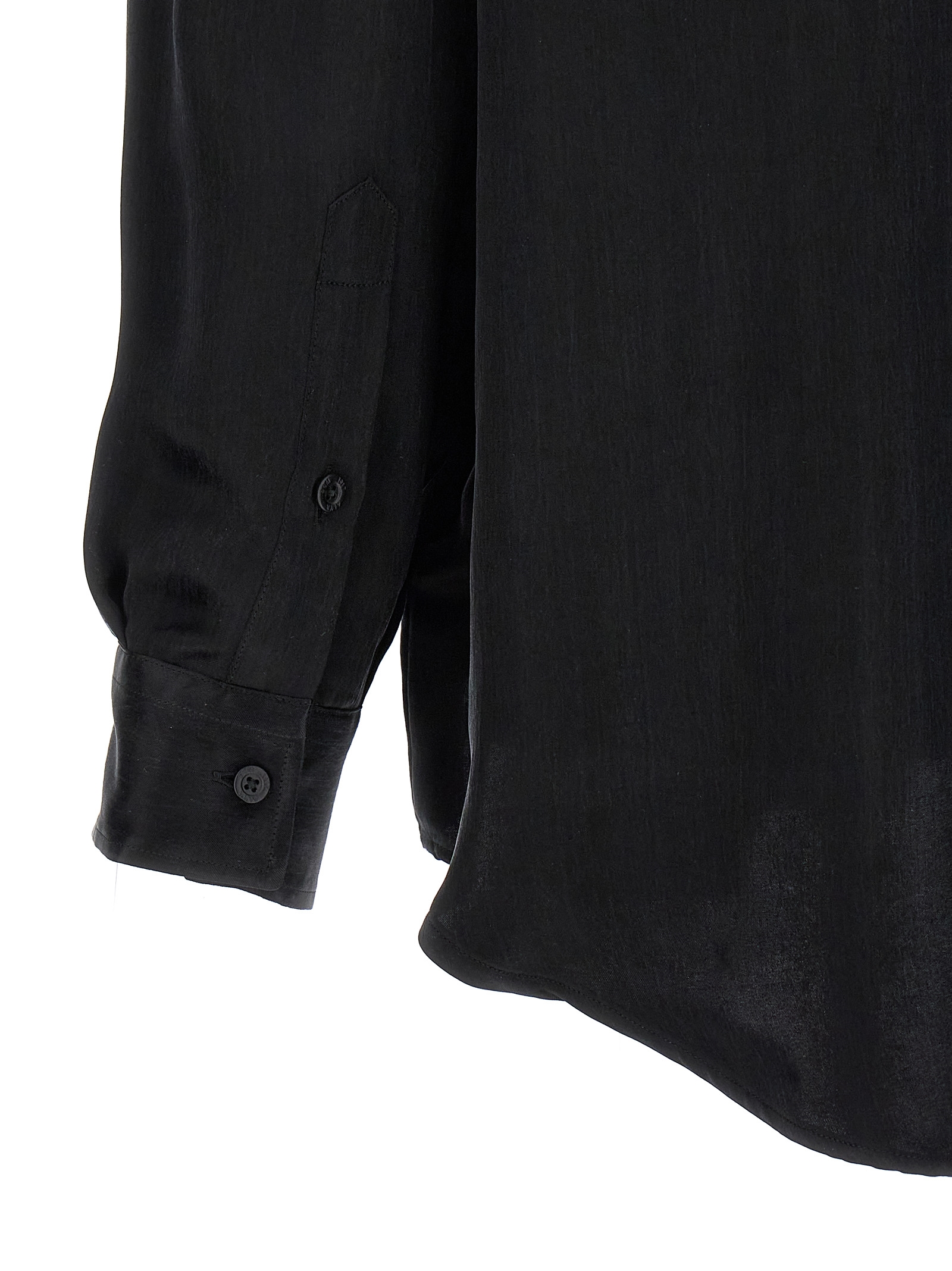 Logo embroidery cupro shirt AAUSH0236FA01BLK0003 (1017-ALYX-9SM / シャツ・ブラウス ) | 1017-ALYX-9SM (アリクス)(3)