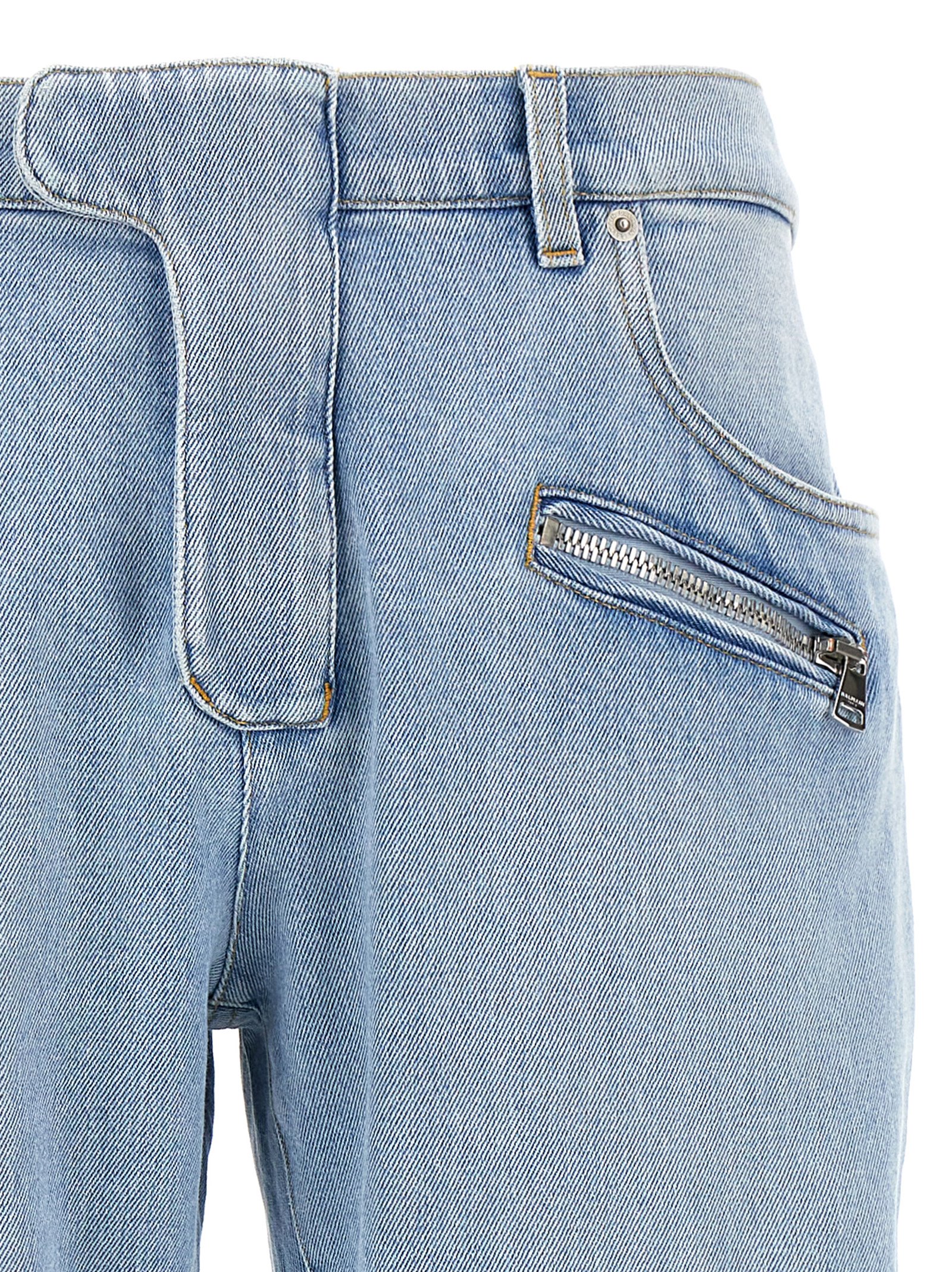 'Biker' jeans DH1MG009DE596FC (Balmain / ジーンズ ) | Balmain (バルマン)(2)
