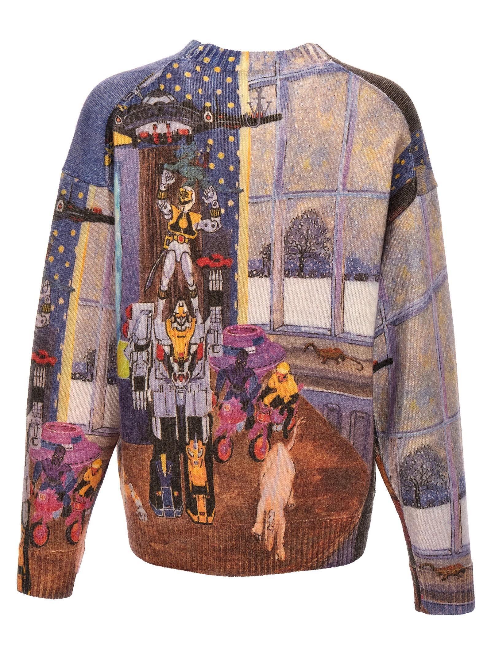 'Computer' print sweater KW1222YN0373800 (JW Anderson / ニット・セーター・カーディガン ) | JW Anderson (ジェイダブリュー アンダーソン)(1)