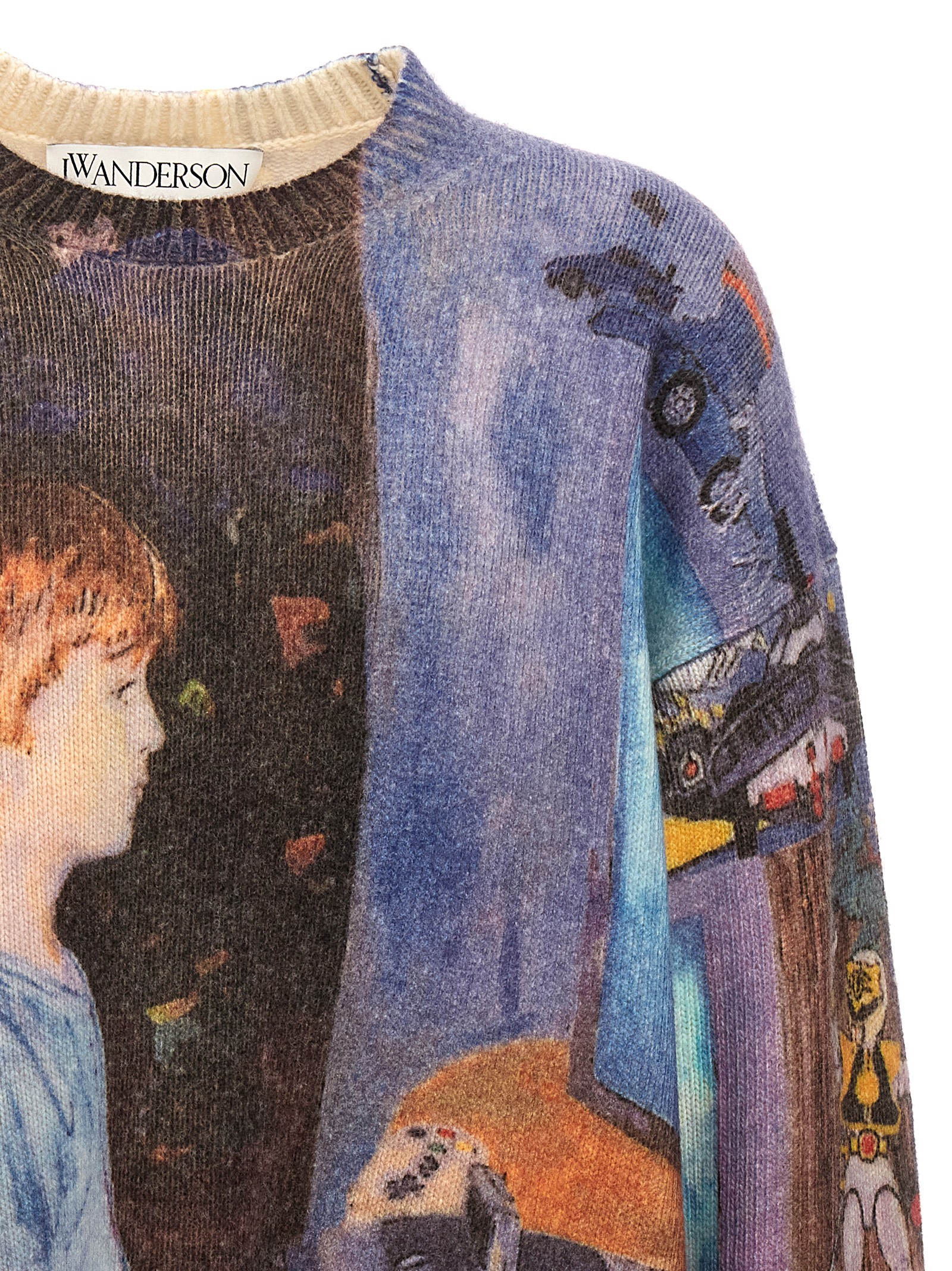 'Computer' print sweater KW1222YN0373800 (JW Anderson / ニット・セーター・カーディガン ) | JW Anderson (ジェイダブリュー アンダーソン)(3)