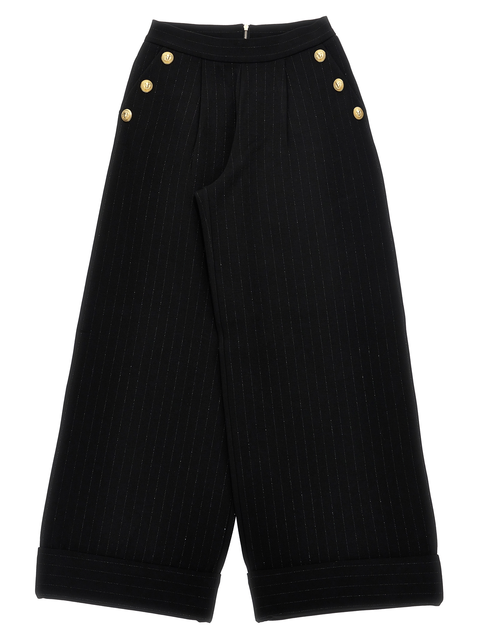 Lurex pinstriped pants BV6B70Z2501930OR (Balmain / パンツ ) | Balmain (バルマン)