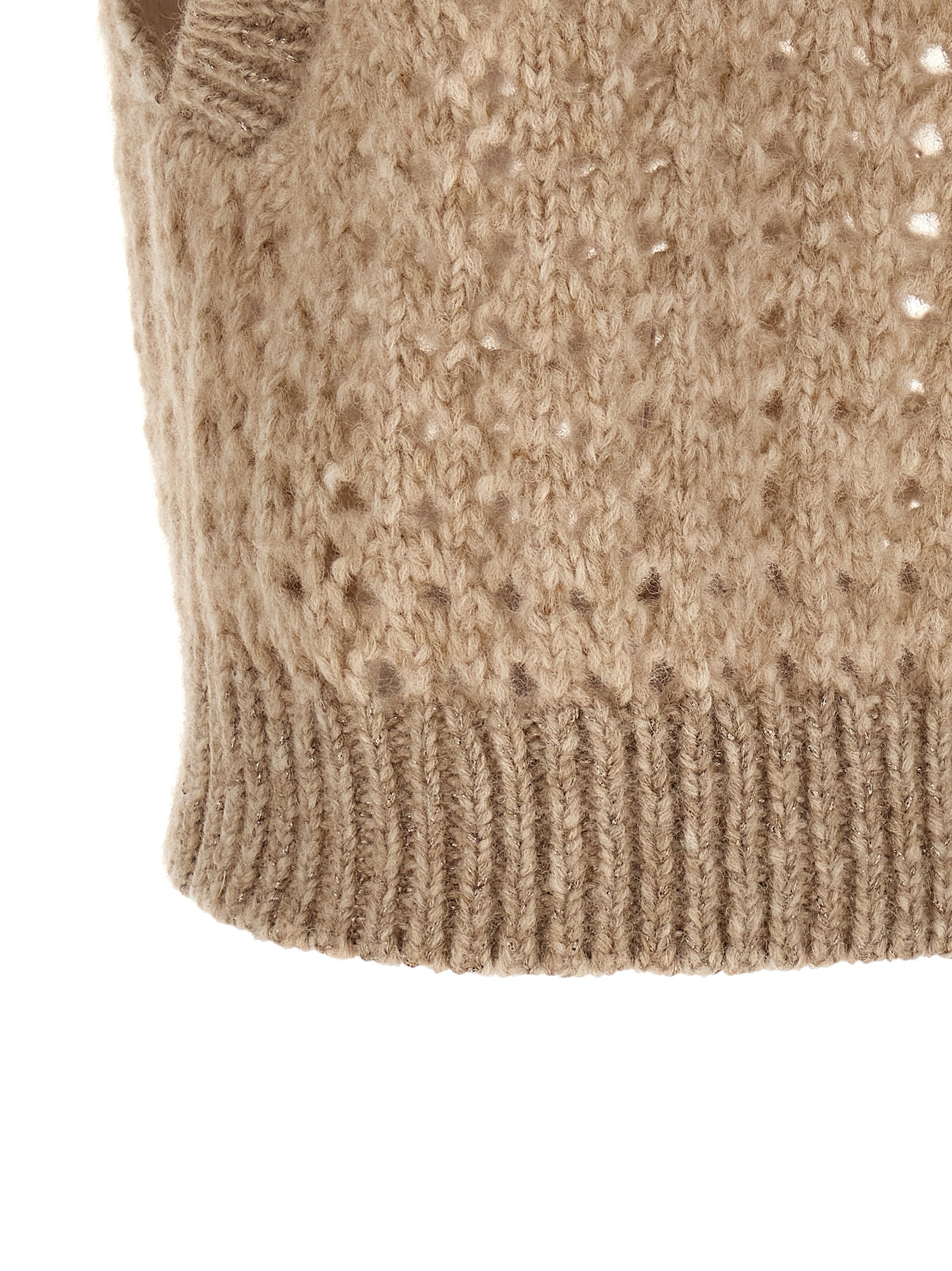 Lurex tricot vest A98185F039196C47C (PESERICO / ベスト ) | PESERICO (ペセリコ)(3)