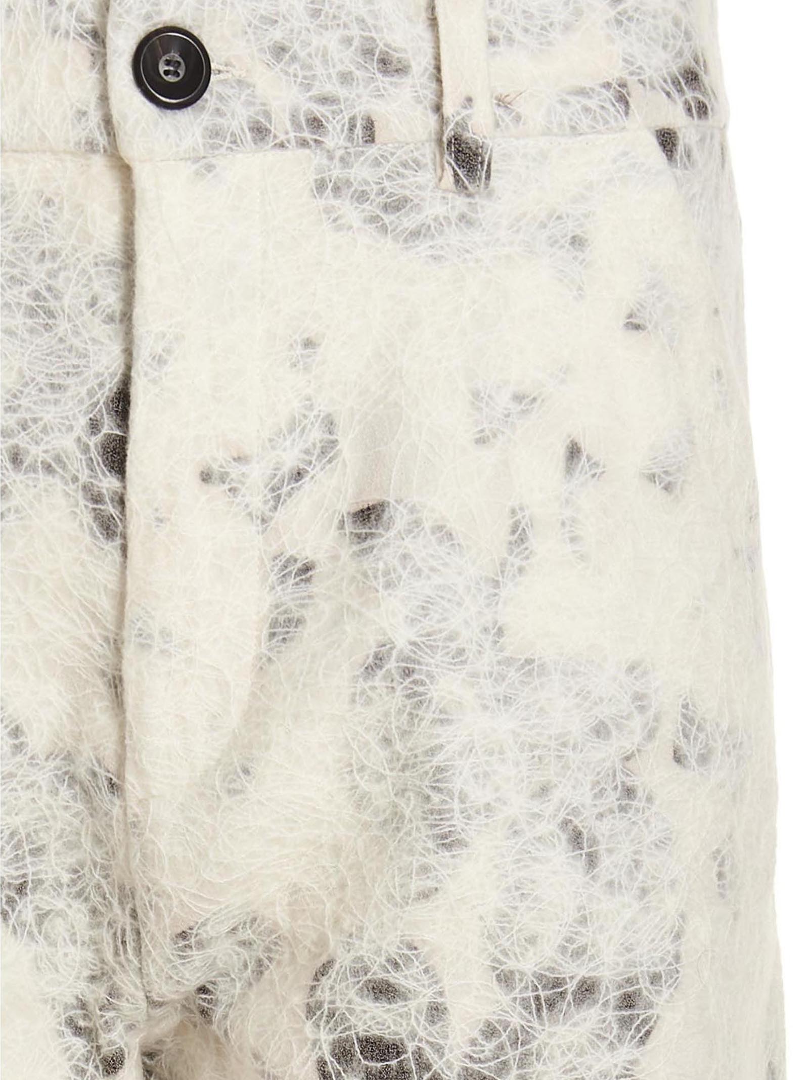 'Doomboh Work' pants DMBD006WHSKWHITEMOHAIRONFLORALSILK (VITELLI / パンツ ) | VITELLI (ヴィテッリ)(2)