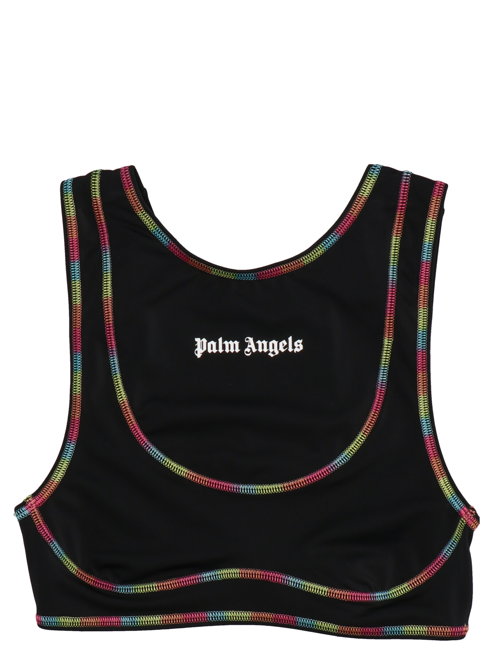 'Rainbow Miami' sports top PWVO022S23FAB00310011001 (Palm Angels / タンクトップ・キャミソール ) | Palm Angels (パームエンジェルス)