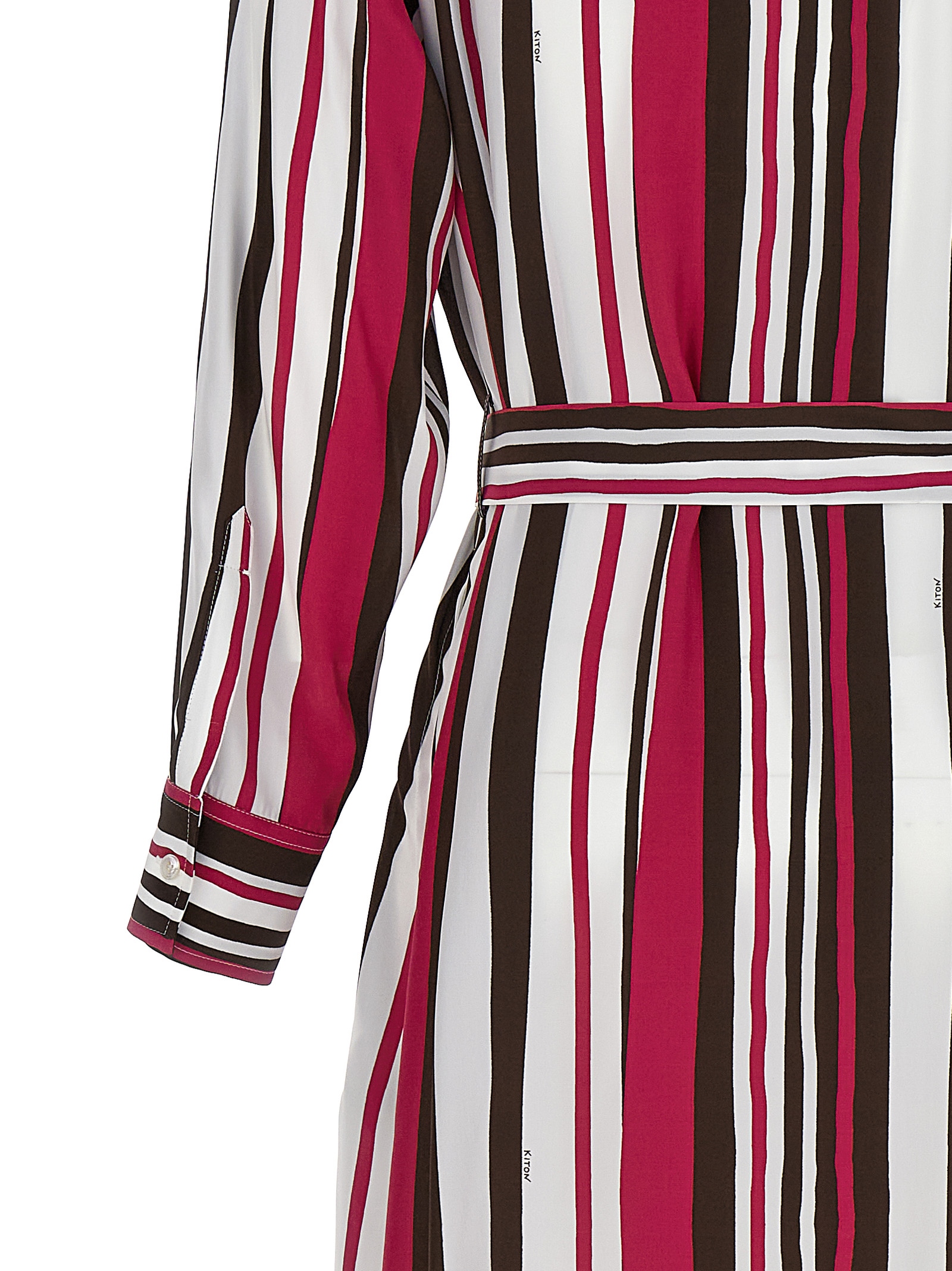 Striped shirt dress D47321K0978B03003 (Kiton / ワンピース・ドレス・オールインワン ) | Kiton (キートン)(3)