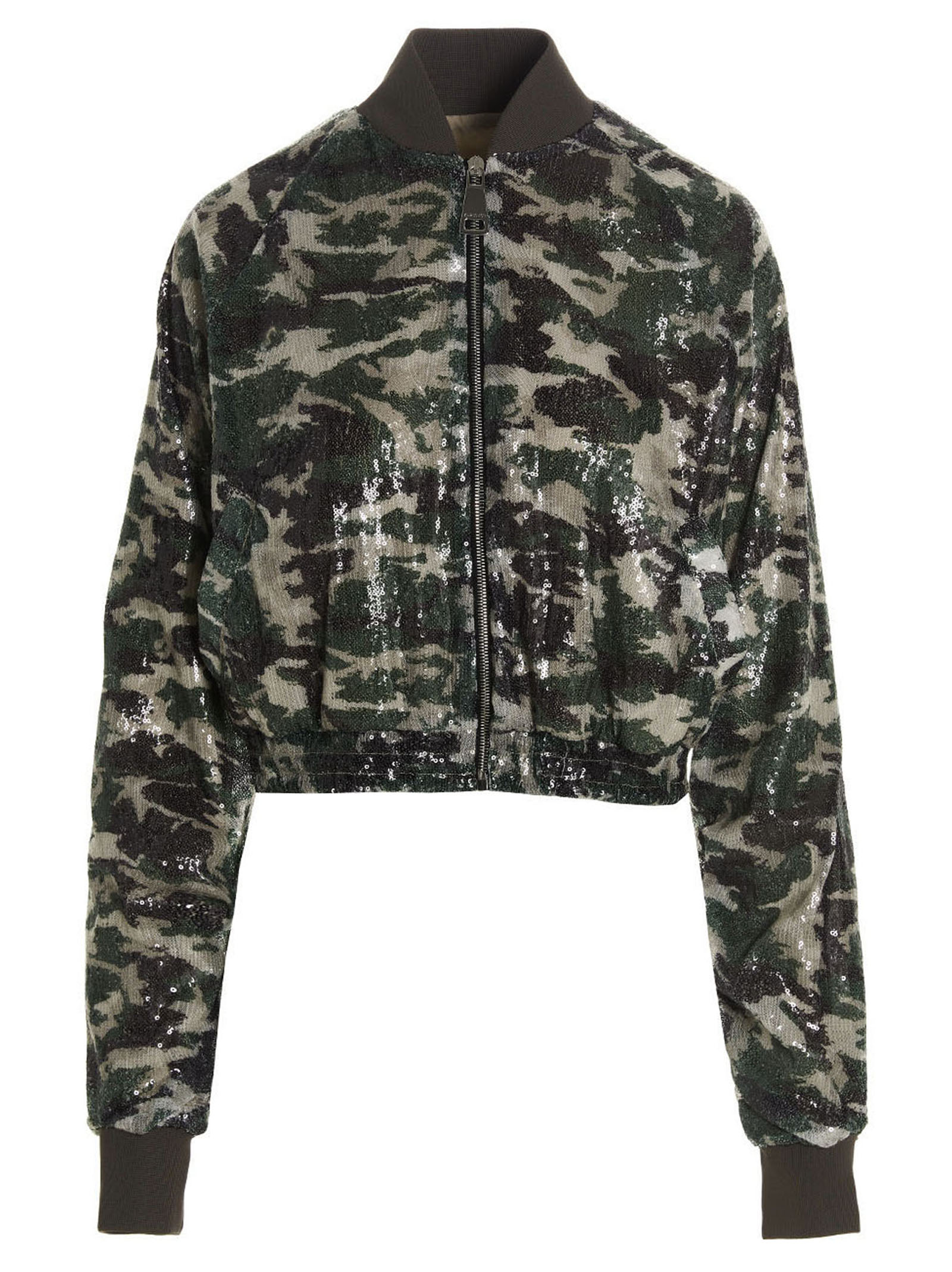 Sequin bomber jacket ESW001CAMPLTMIX68 (KHRISJOY / カジュアルジャケット・ベスト ) | KHRISJOY (クリスジョイ)