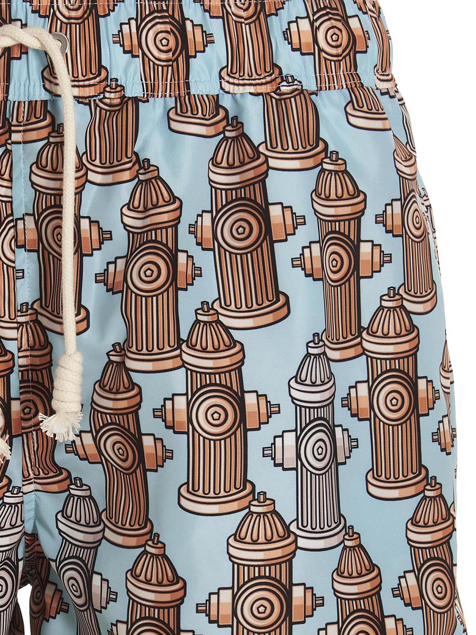 'Fire Hydrant' swim shorts PMFD002S23FAB00240604060 (Palm Angels / スイムウェア ) | Palm Angels (パームエンジェルス)(2)