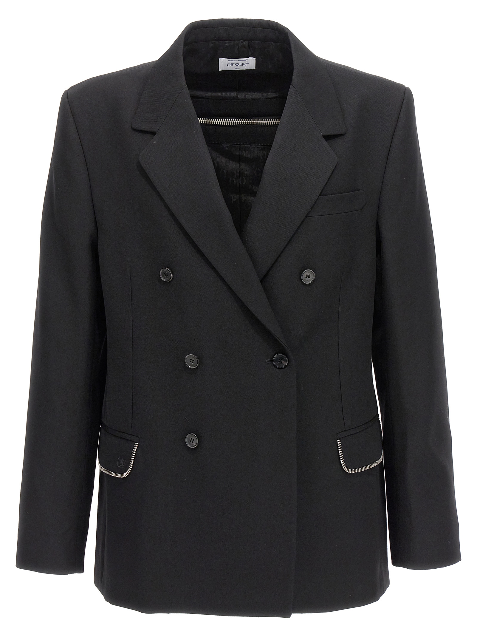 Blazer 'OW Emb' OMEN072F23FAB00210101010 (Off-White / スーツ・ジャケット ) | Off-White (オフホワイト)