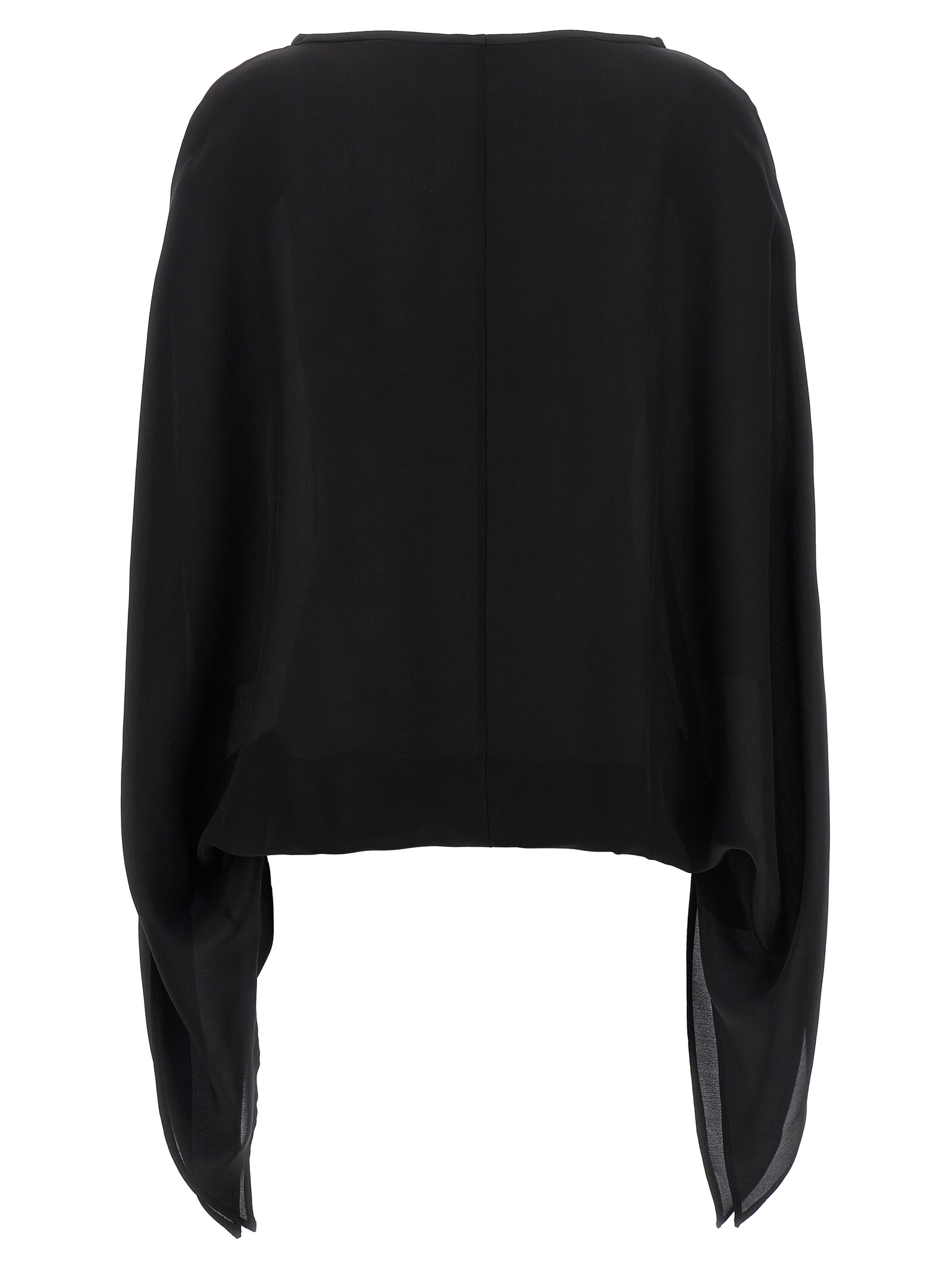 'Cristina' blouse C241NERO (DI.LA3 PARI' / シャツ・ブラウス ) | DI.LA3 PARI' (ディラトレパリ)(1)