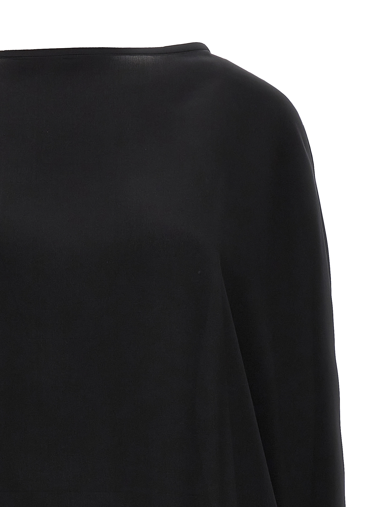 'Cristina' blouse C241NERO (DI.LA3 PARI' / シャツ・ブラウス ) | DI.LA3 PARI' (ディラトレパリ)(2)
