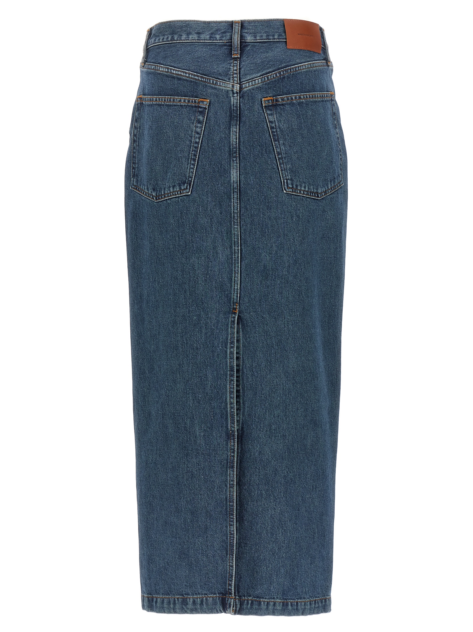 'Column' denim skirt W2097PCINDIGO (WARDROBE.NYC / スカート ) | WARDROBE.NYC (ワードローブ ニューヨーク)(1)