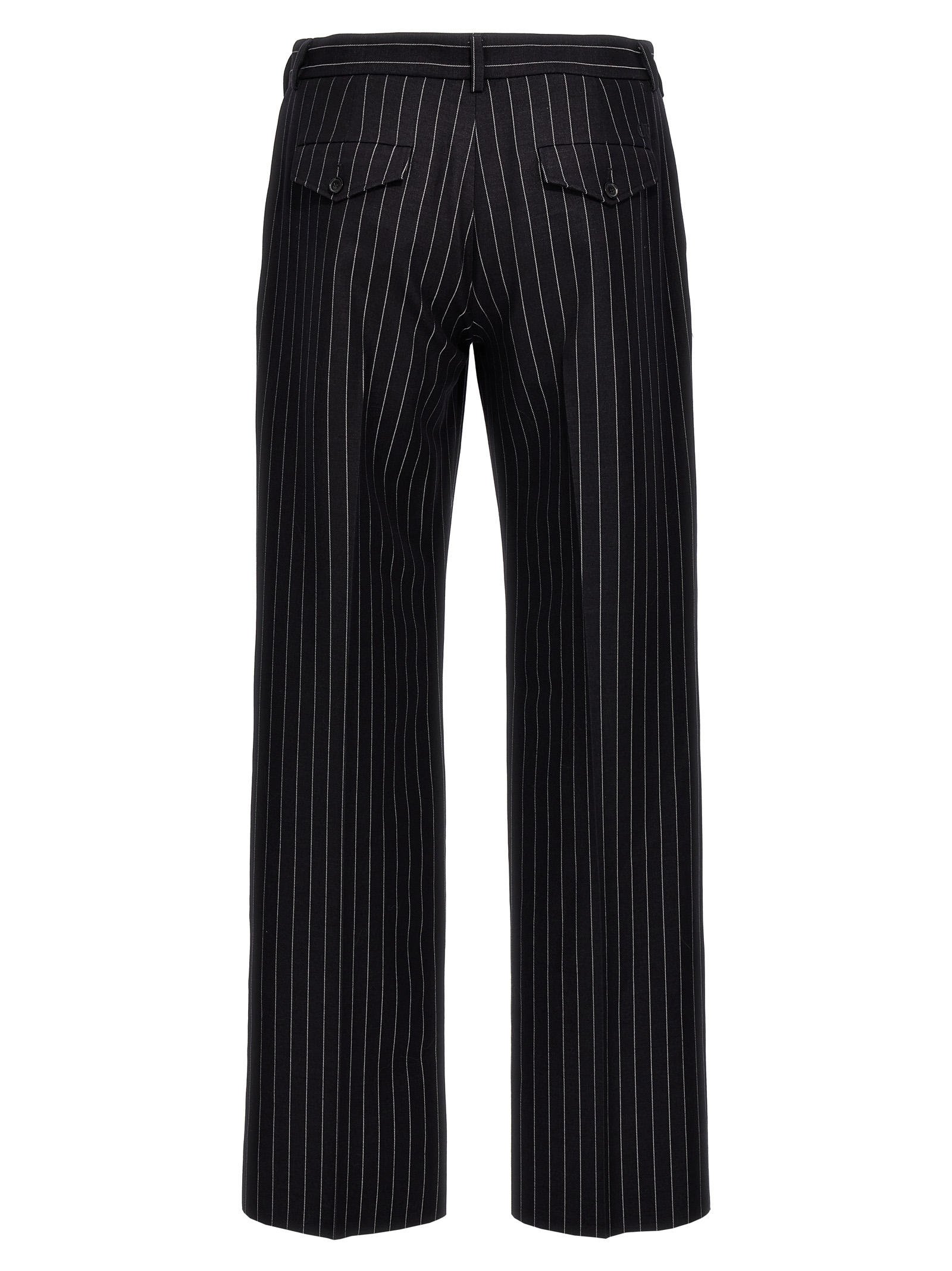'23 pinstripes' trousers OMCO033S24FAB00247474747 (Off-White / パンツ ) | Off-White (オフホワイト)(1)