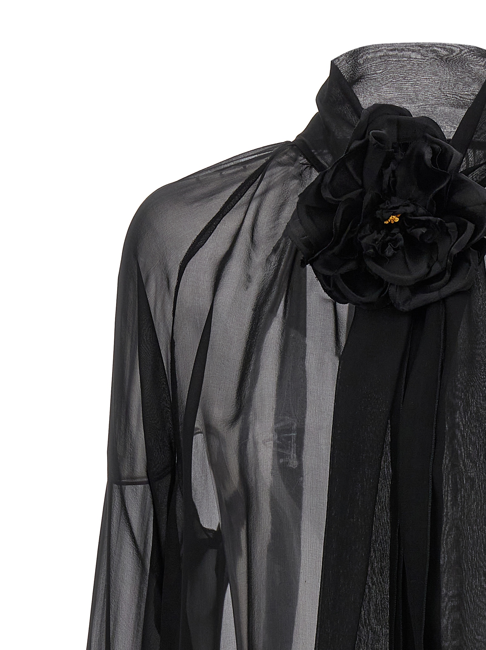 Rose chiffon shirt F5S25TFU1ATN0000 (Dolce & Gabbana / シャツ・ブラウス ) | Dolce & Gabbana (ドルチェガッバーナ)(2)