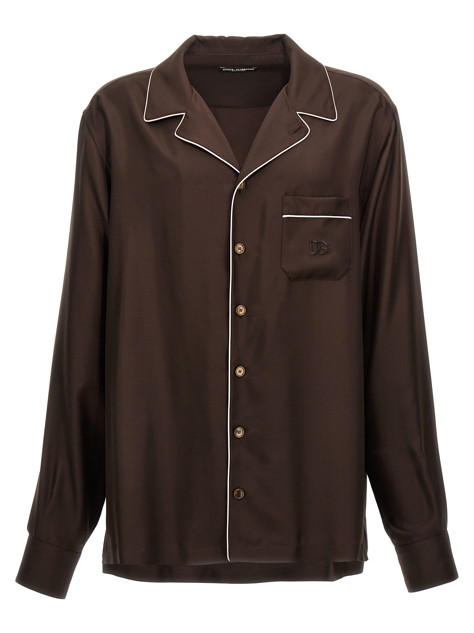 Logo embroidery shirt G5IF1ZFU1S4M0674 (Dolce & Gabbana / シャツ・ブラウス ) | Dolce & Gabbana (ドルチェガッバーナ)