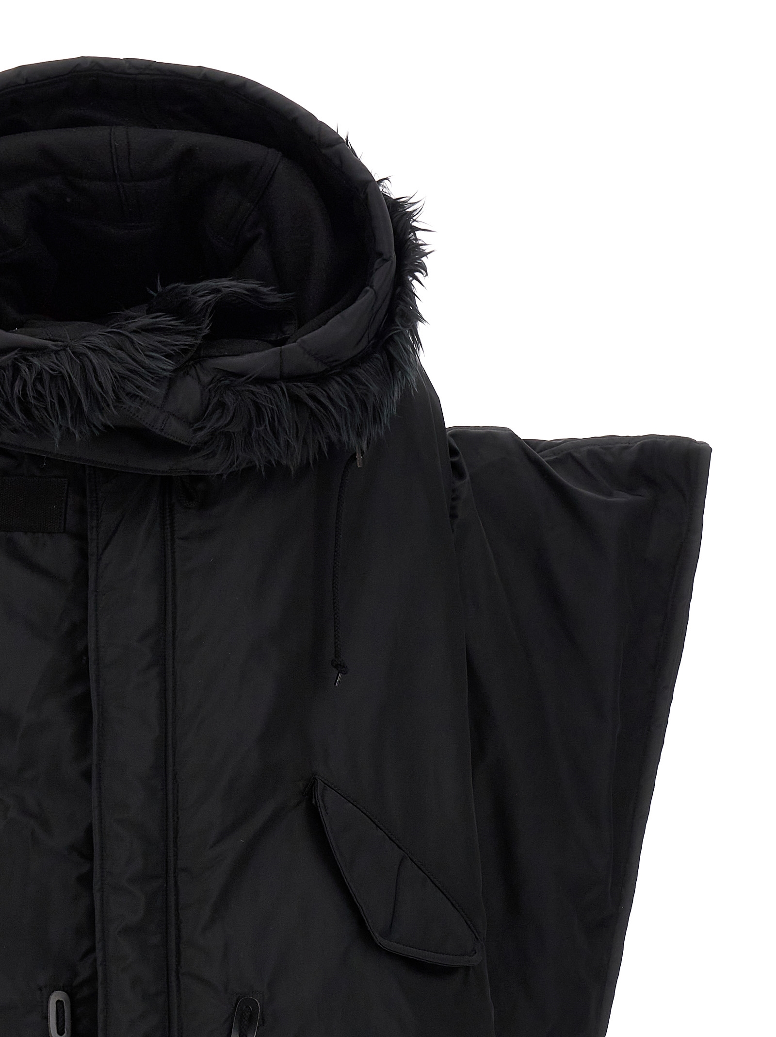 Oversize puffer jacket JNC0151 (JUNYA WATANABE / カジュアルジャケット・ベスト ) | JUNYA WATANABE (ジュンヤ ワタナベ)(2)