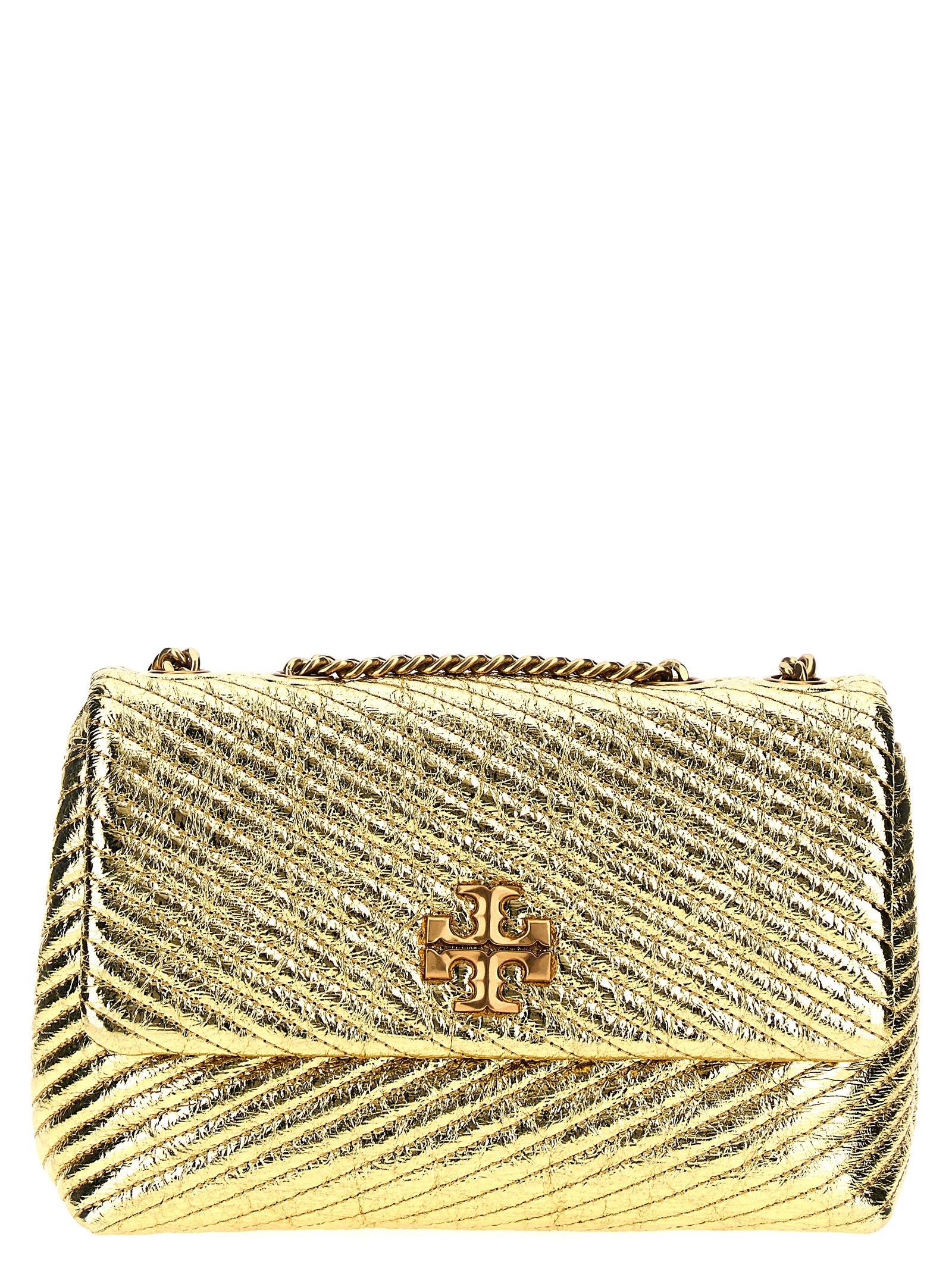 'Kira Metallic Moto Quilt Small' shoulder bag 161920700 (TORY BURCH / ハンドバッグ・ショルダーバッグ ) | TORY BURCH (トリーバーチ)