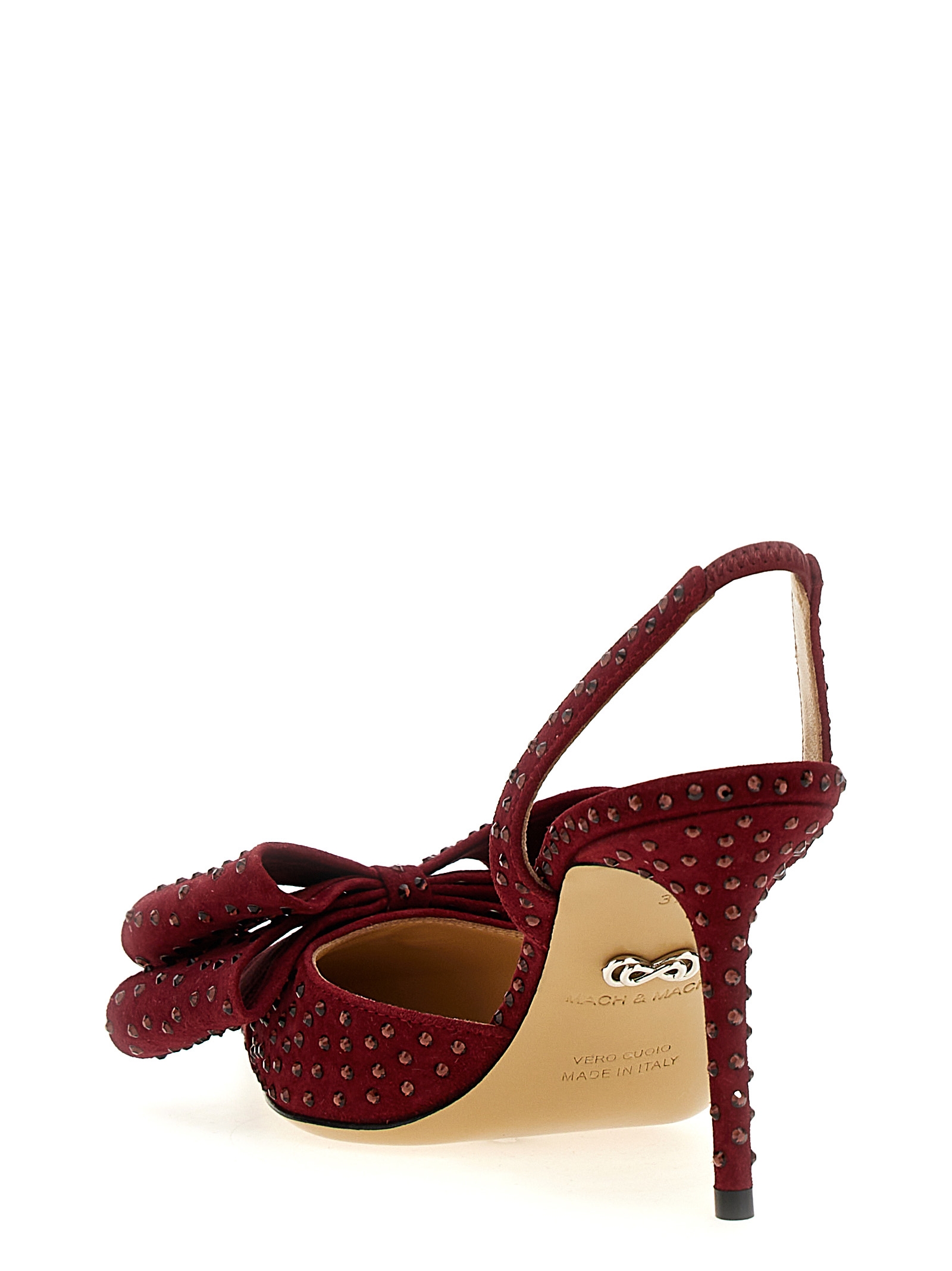'Le Cadeau' slingback FW24S080585SUEBDX (MACH & MACH / パンプス・ハイヒール ) | MACH & MACH (マッハ&マッハ)(2)