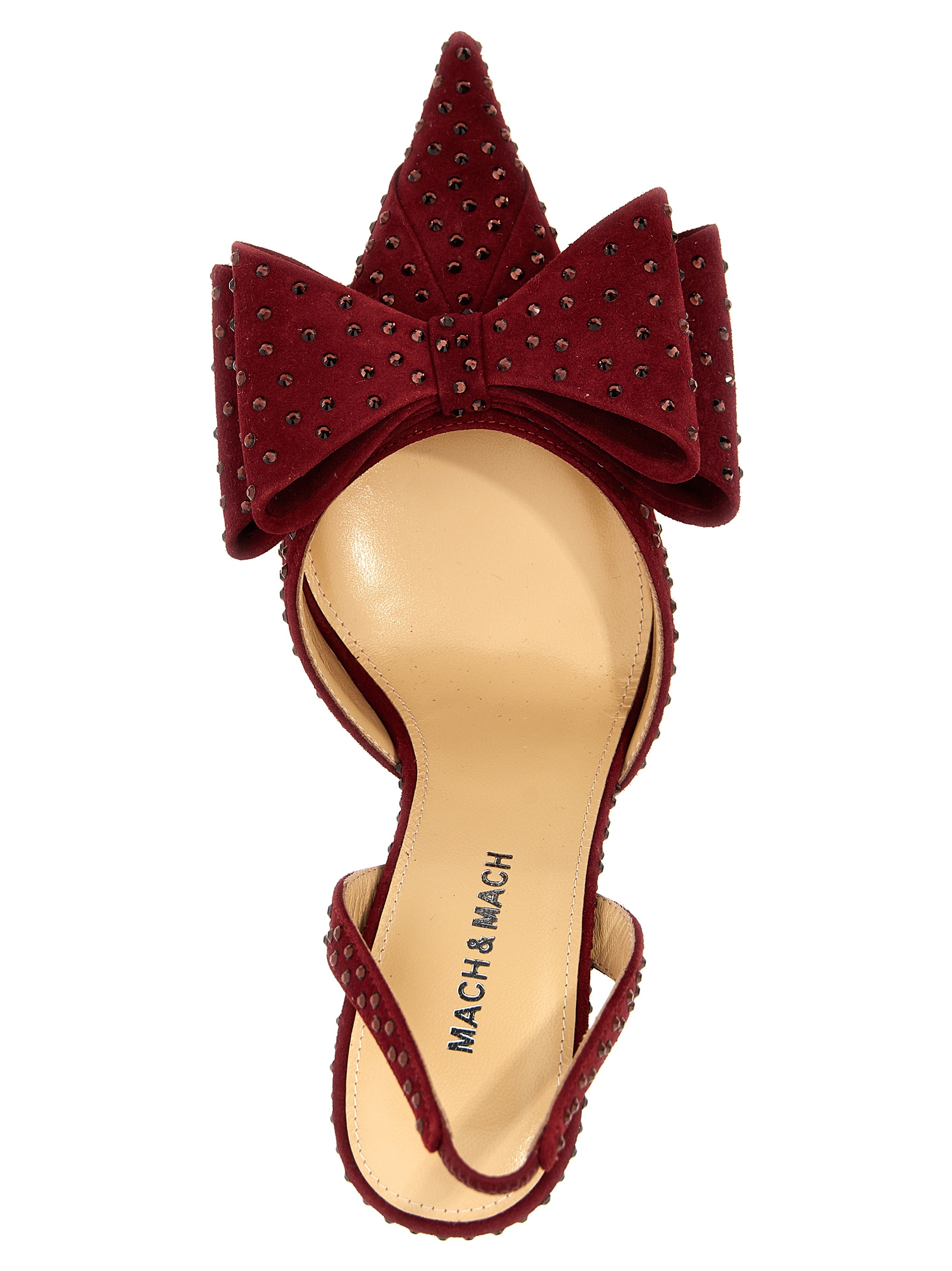 'Le Cadeau' slingback FW24S080585SUEBDX (MACH & MACH / パンプス・ハイヒール ) | MACH & MACH (マッハ&マッハ)(3)