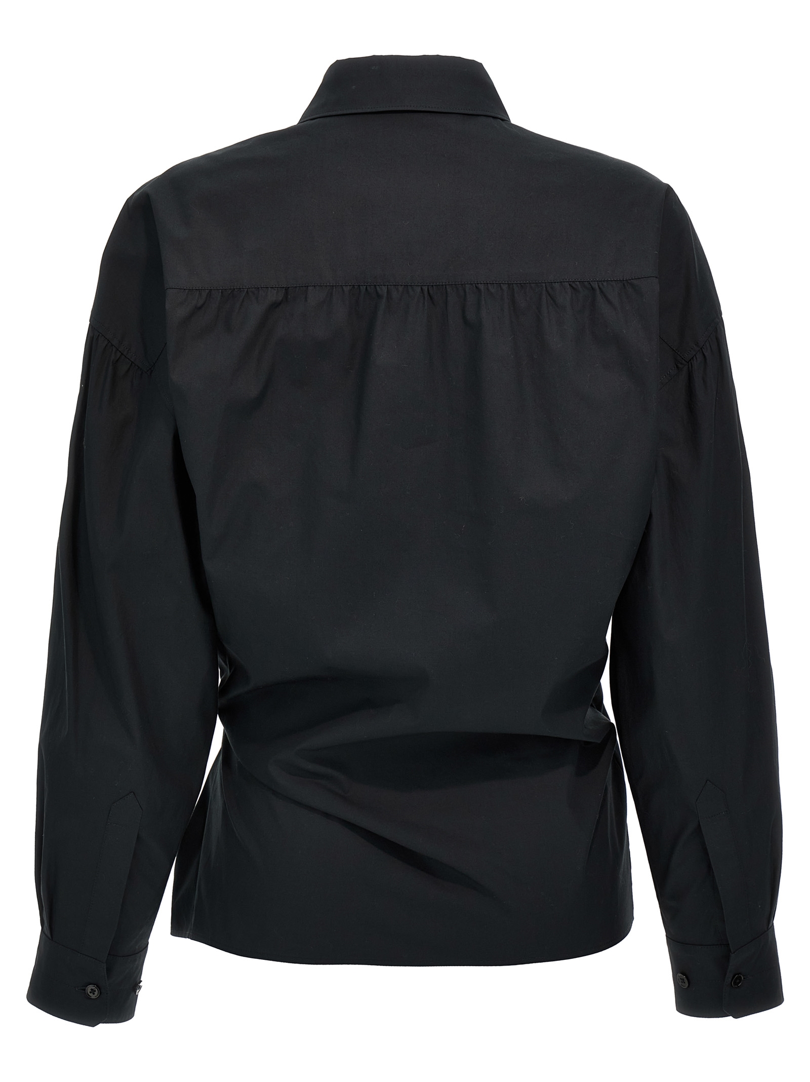 'Straight Collar Twisted' shirt SH1141LF588BK995 (LEMAIRE / シャツ・ブラウス ) | LEMAIRE (ルメール)(1)