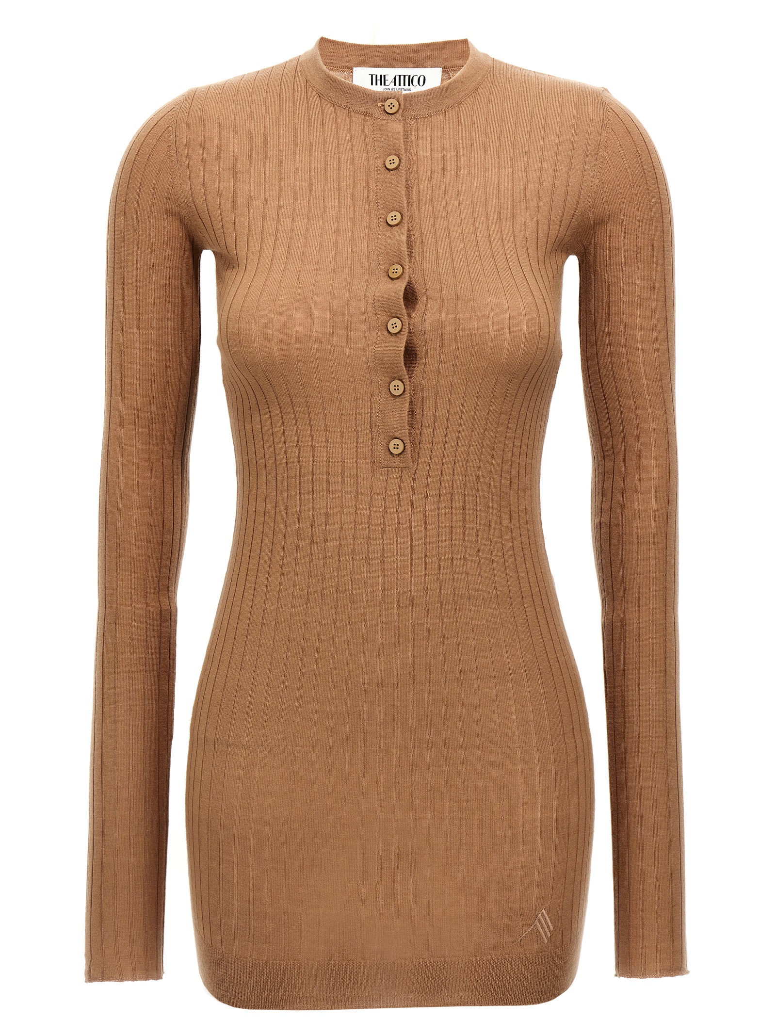 ワンピース THE ATTICO SS25 Mini chemisier dress (250WCA00093 184) Mini chemisier dress (THE ATTICO/ワンピース・ドレス