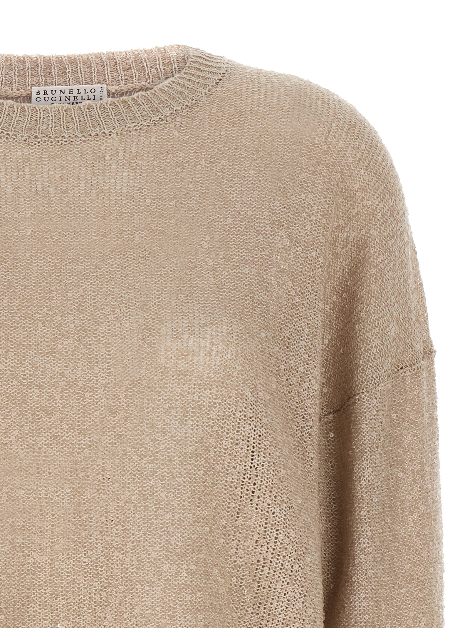 Sequin sweater MDJ547620C9589 (Brunello Cucinelli / ニット・セーター・カーディガン ) | Brunello Cucinelli (ブルネロ・クチネリ)(2)
