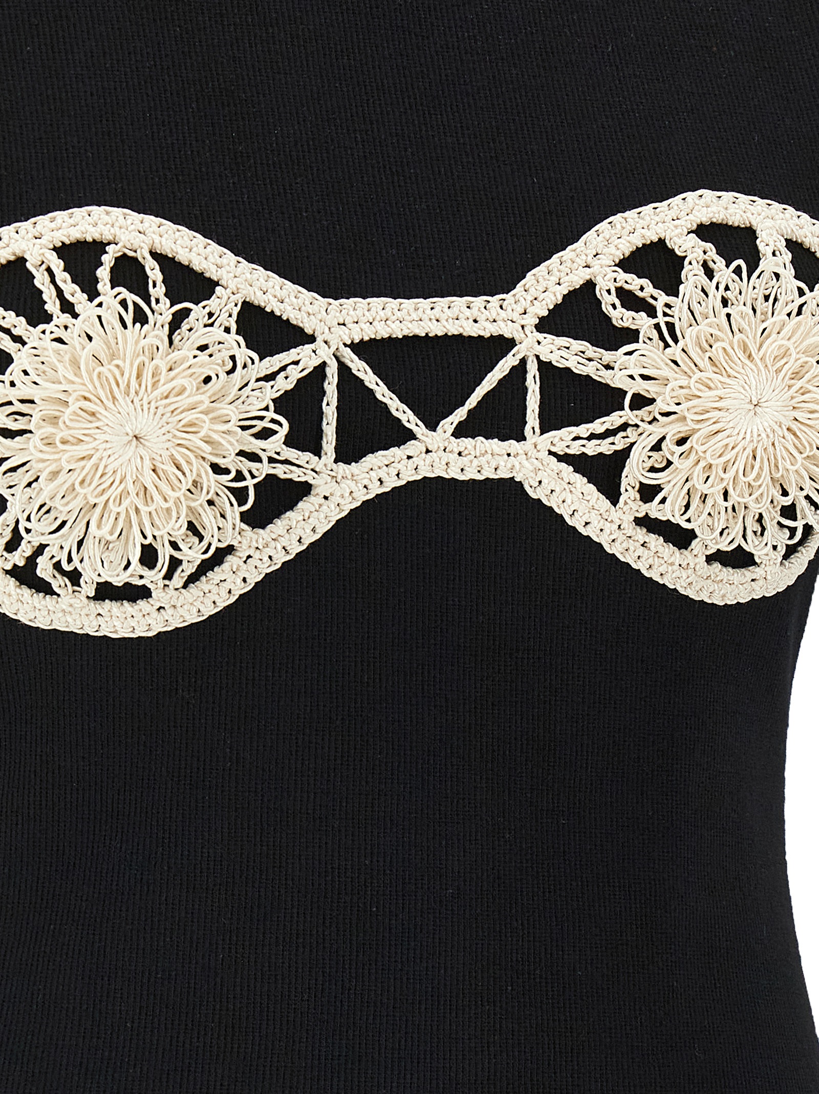 Ribbed top 171524BLACK (MAGDA BUTRYM / タンクトップ・キャミソール ) | MAGDA BUTRYM (マグダブトリム)(3)