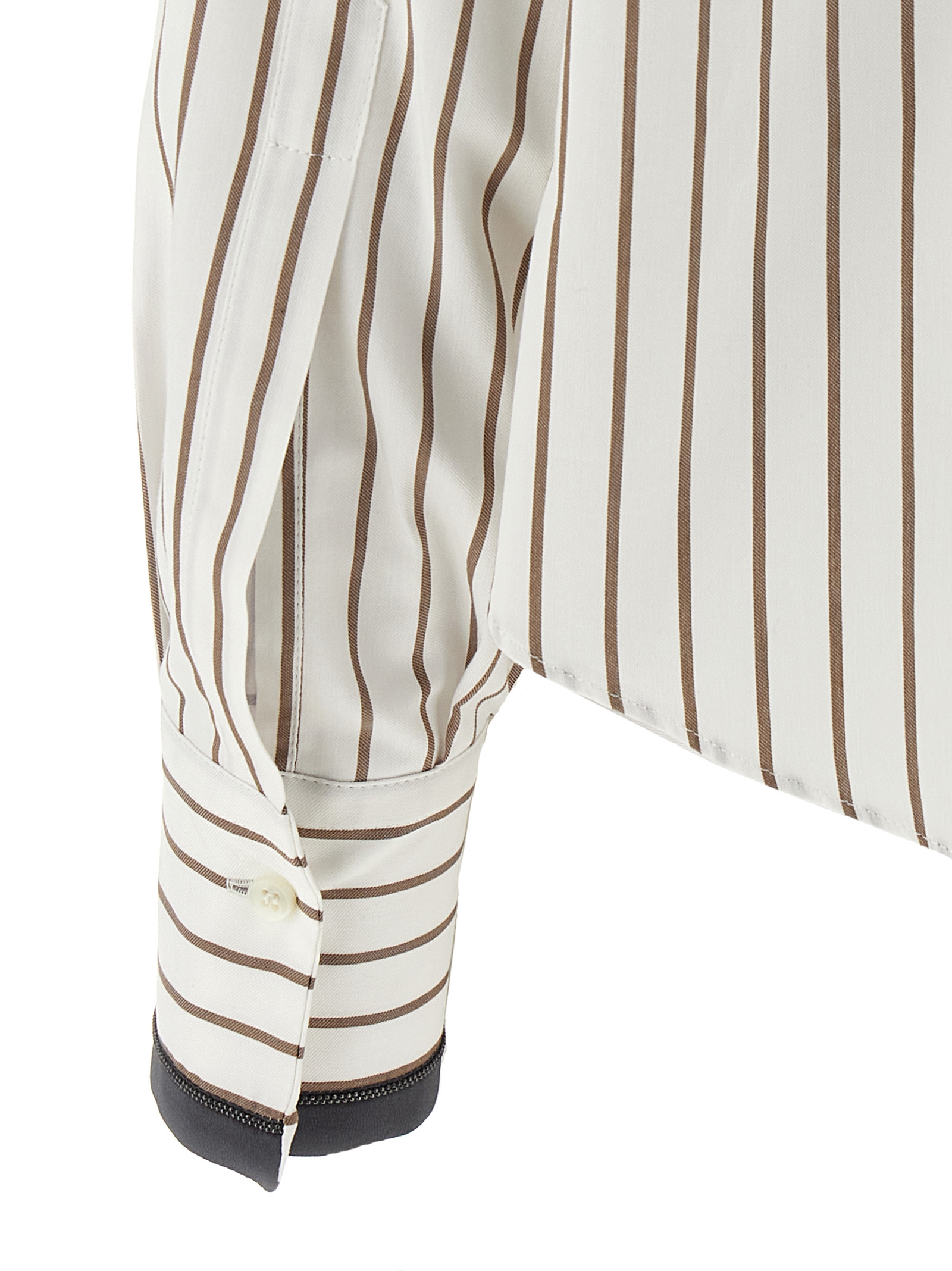 Monile cuffed shirt MA783RD606C015 (Brunello Cucinelli / シャツ・ブラウス ) | Brunello Cucinelli (ブルネロ・クチネリ)(3)