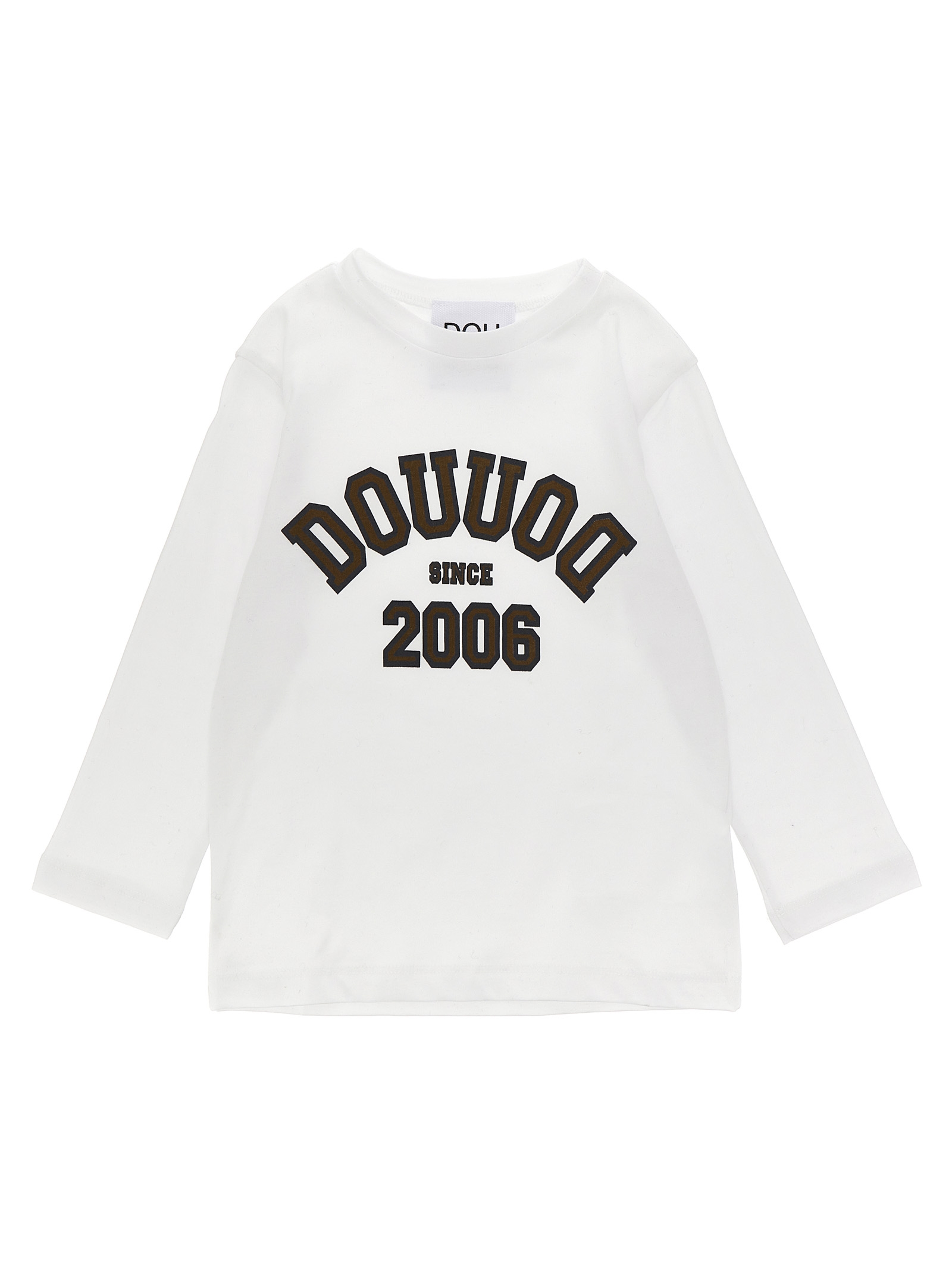 Logo print T-shirt DT8P20Z0761100 (DOUUOD / Tシャツ・カットソー ) | DOUUOD (ドゥドゥ)