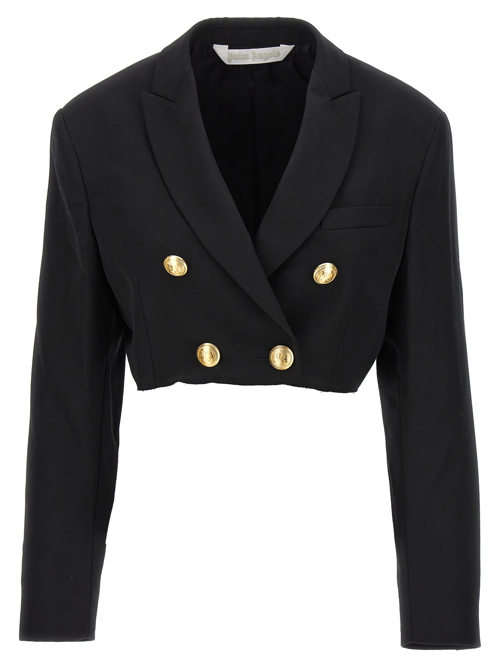 Cropped blazer PWEN032E23FAB00110761076 (Palm Angels / スーツ・ジャケット ) | Palm Angels (パームエンジェルス)