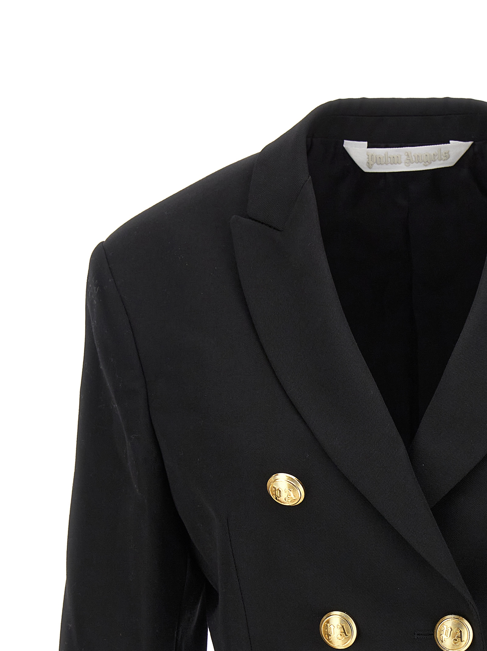 Cropped blazer PWEN032E23FAB00110761076 (Palm Angels / スーツ・ジャケット ) | Palm Angels (パームエンジェルス)(2)
