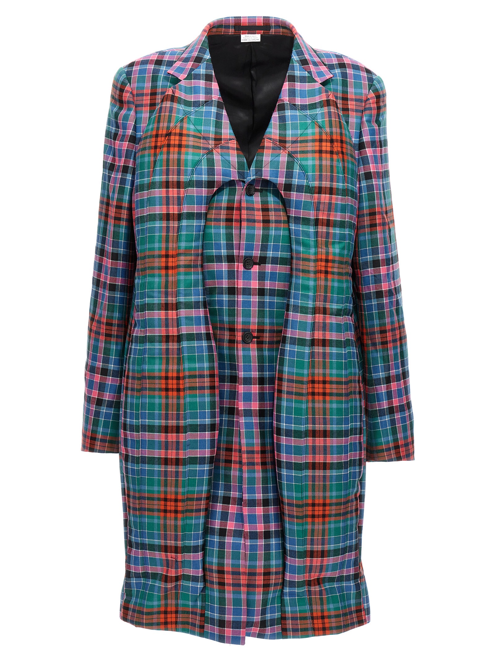 Check coat PLJ0130511 (Comme Des Garçons Homme Plus / コート・ダウン ) | Comme Des Garçons Homme Plus (コムデギャルソン オムプリュス)