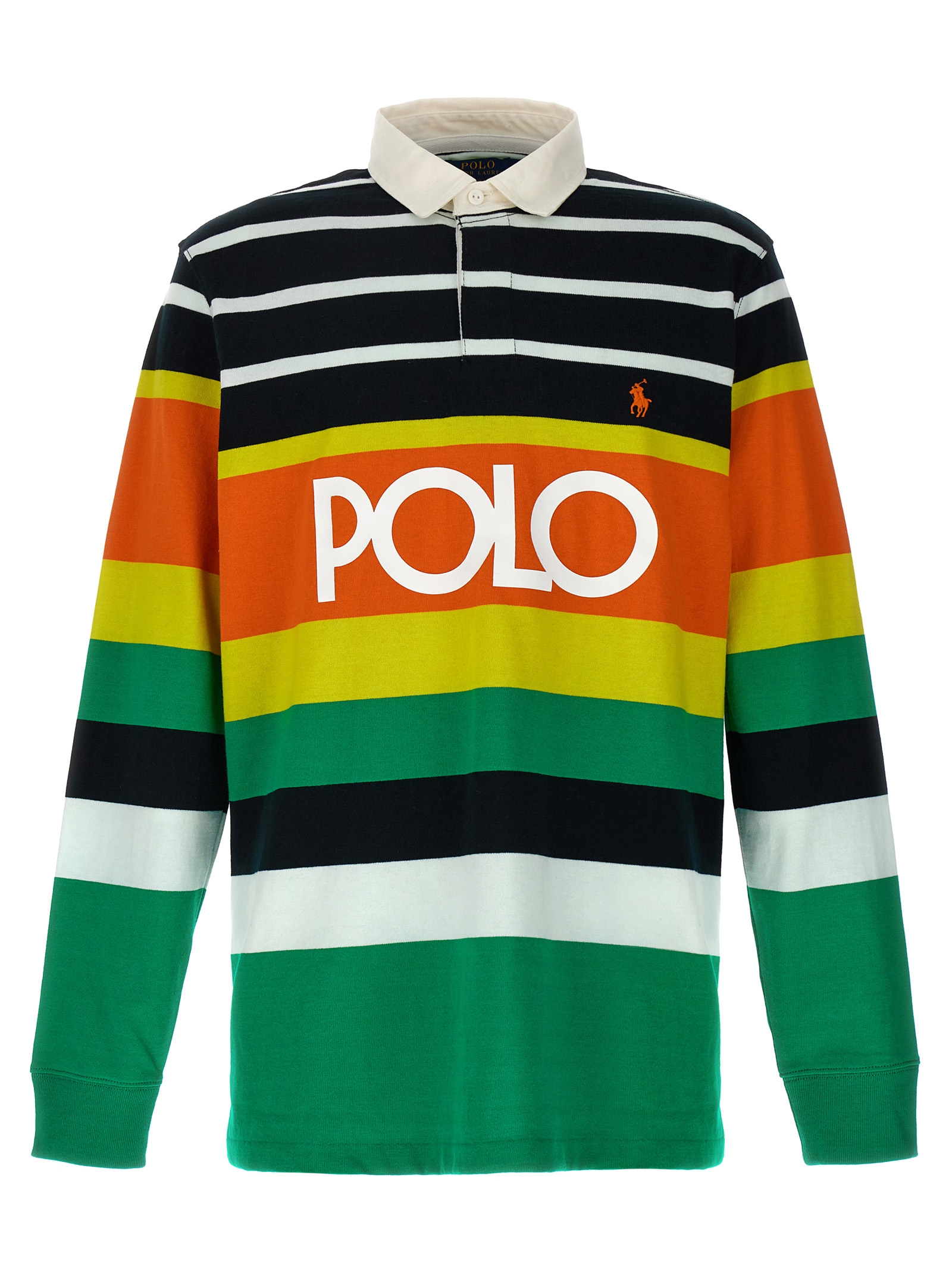 Logo striped polo shirt 710926943001 (Polo Ralph Lauren / スウェット・フーディー ) | Polo Ralph Lauren (ポロ ラルフ ローレン)