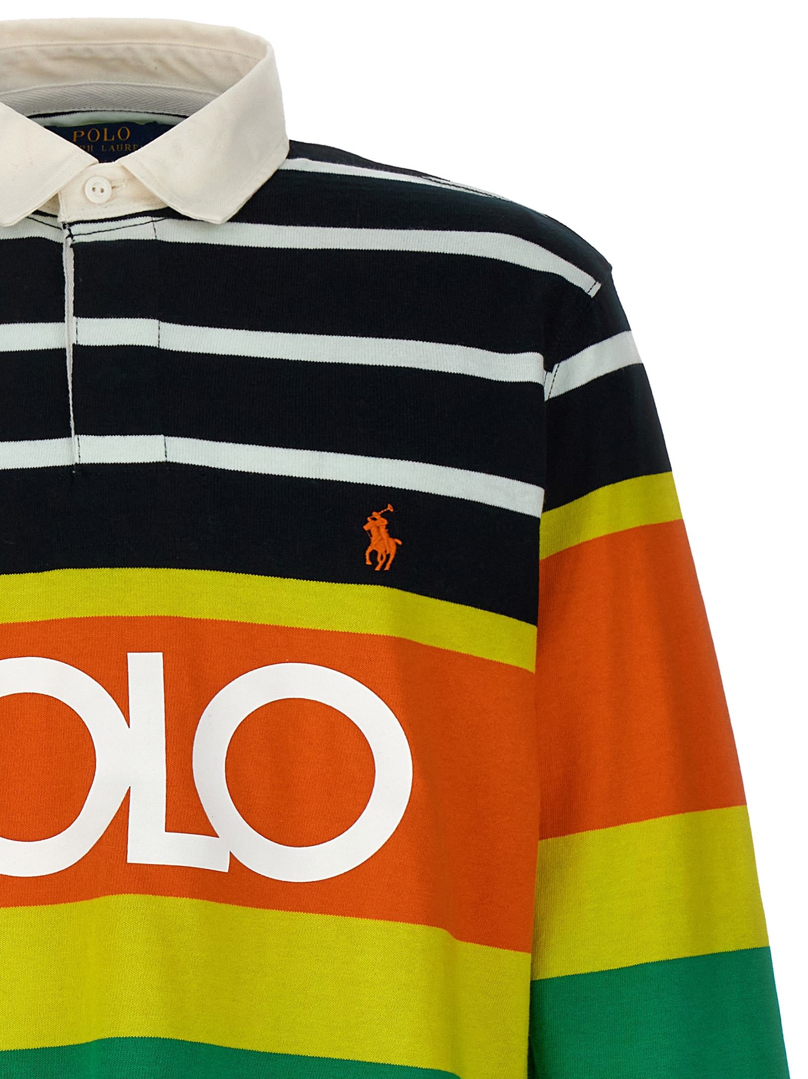 Logo striped polo shirt 710926943001 (Polo Ralph Lauren / スウェット・フーディー ) | Polo Ralph Lauren (ポロ ラルフ ローレン)(2)