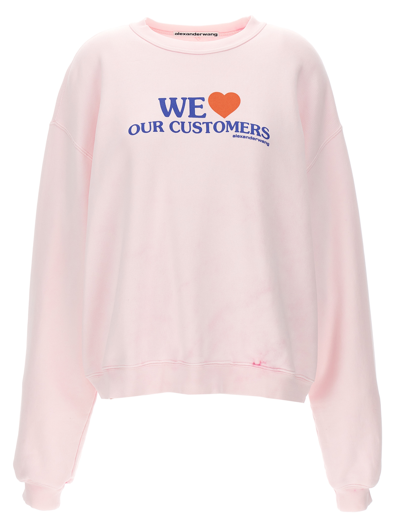 'We Love Our Customers' sweatshirt UCC2241688683A (alexanderwang / スウェット・フーディー ) | alexanderwang (アレキサンダーワン)