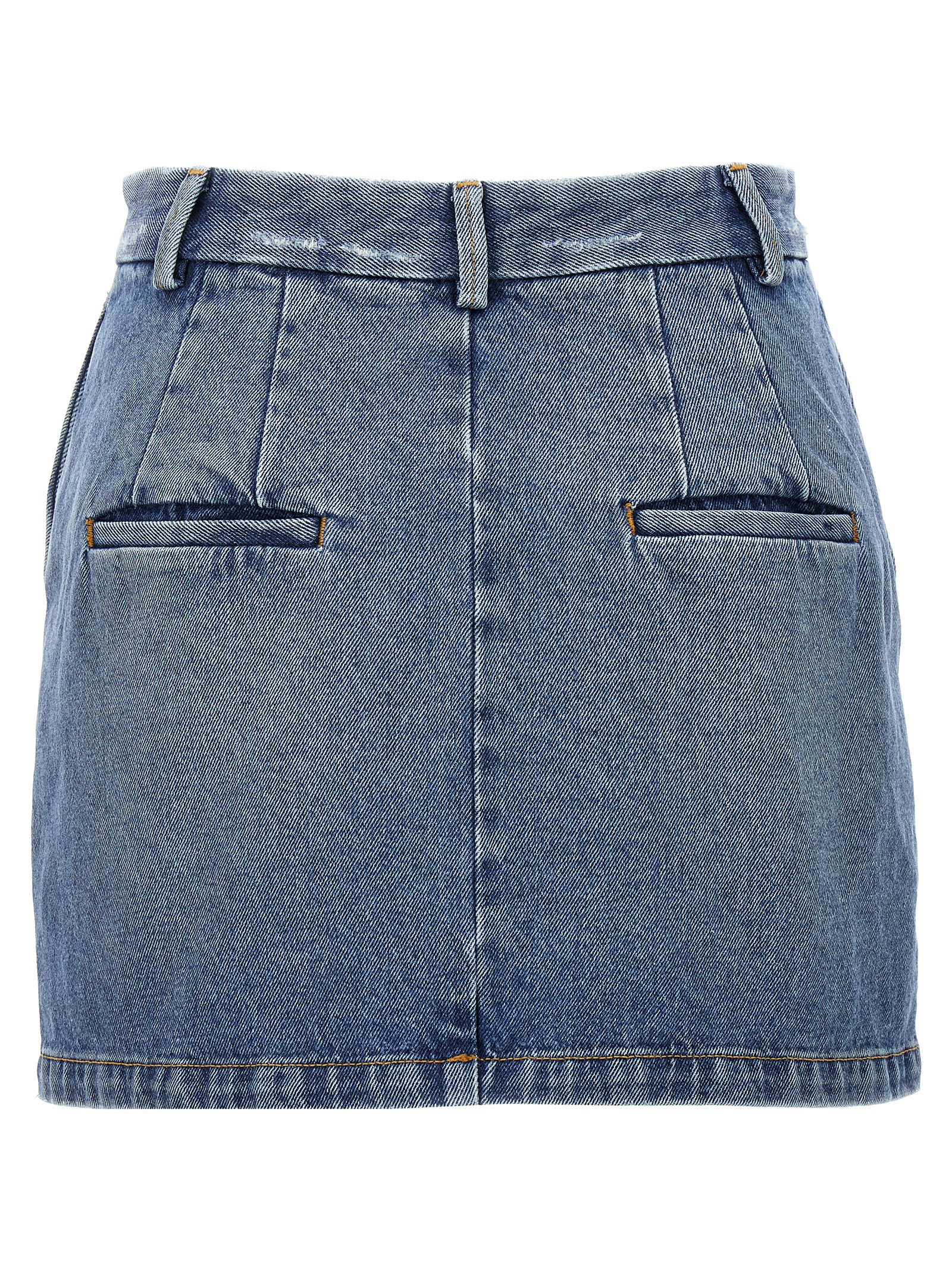 'Lula' mini skirt ARMTMSK07DE01005 (ARMARIUM / スカート ) | ARMARIUM (アルマリウム)(1)