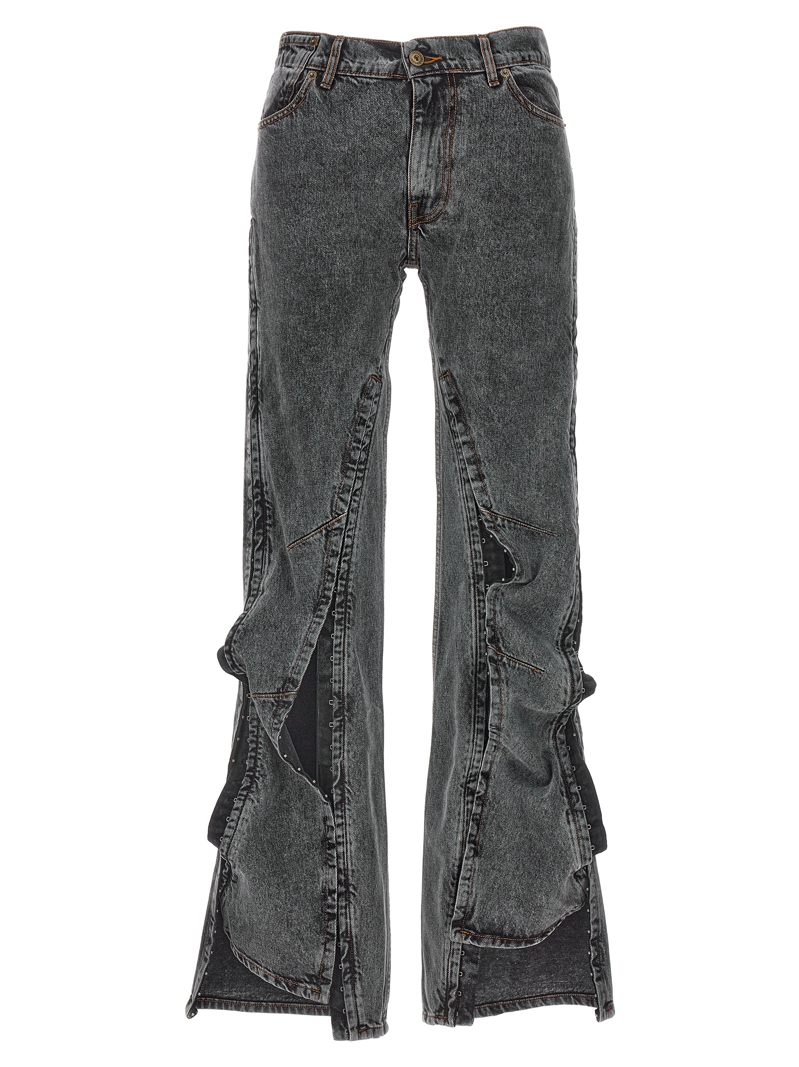 'Hook and Eye' jeans 107PA002EVERGREENVINTAGEBLACK (Y/Project / ジーンズ ) | Y/Project (ワイプロジェクト)