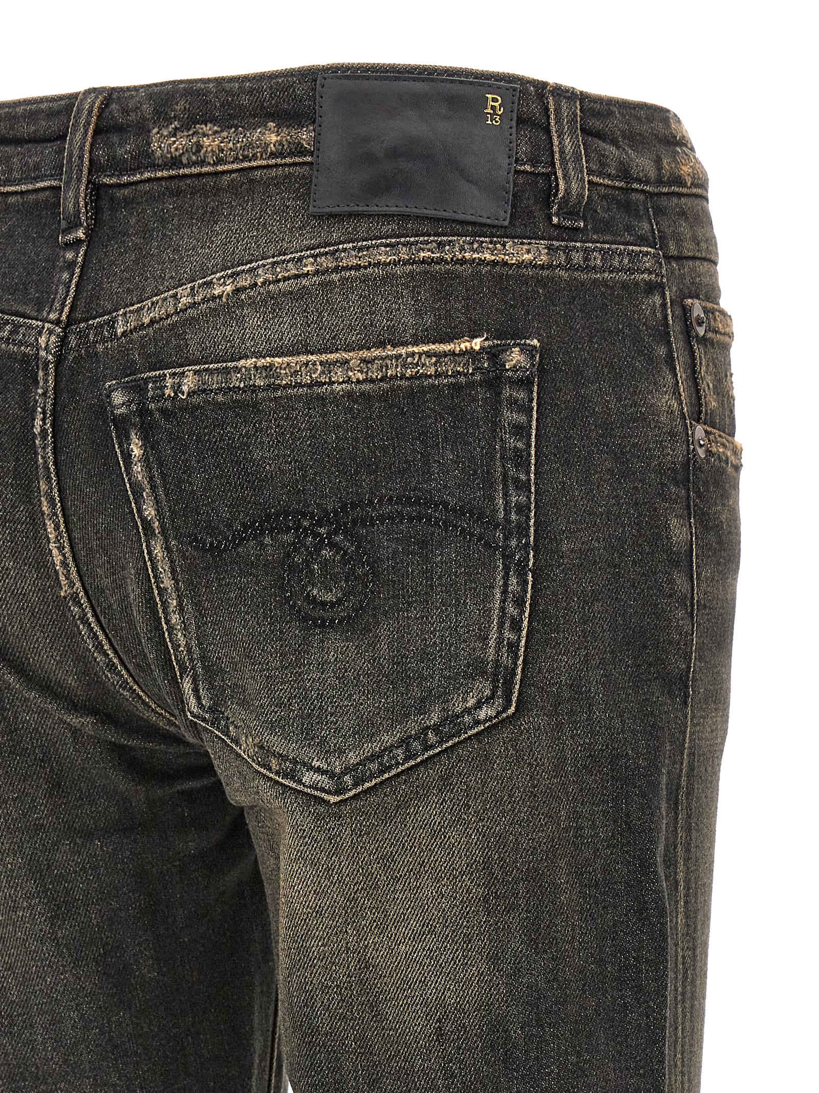 'Boy Straight' jeans R13W0091D152AABBEYBLACK (R13 / ジーンズ ) | R13 (アールサーティーン)(3)