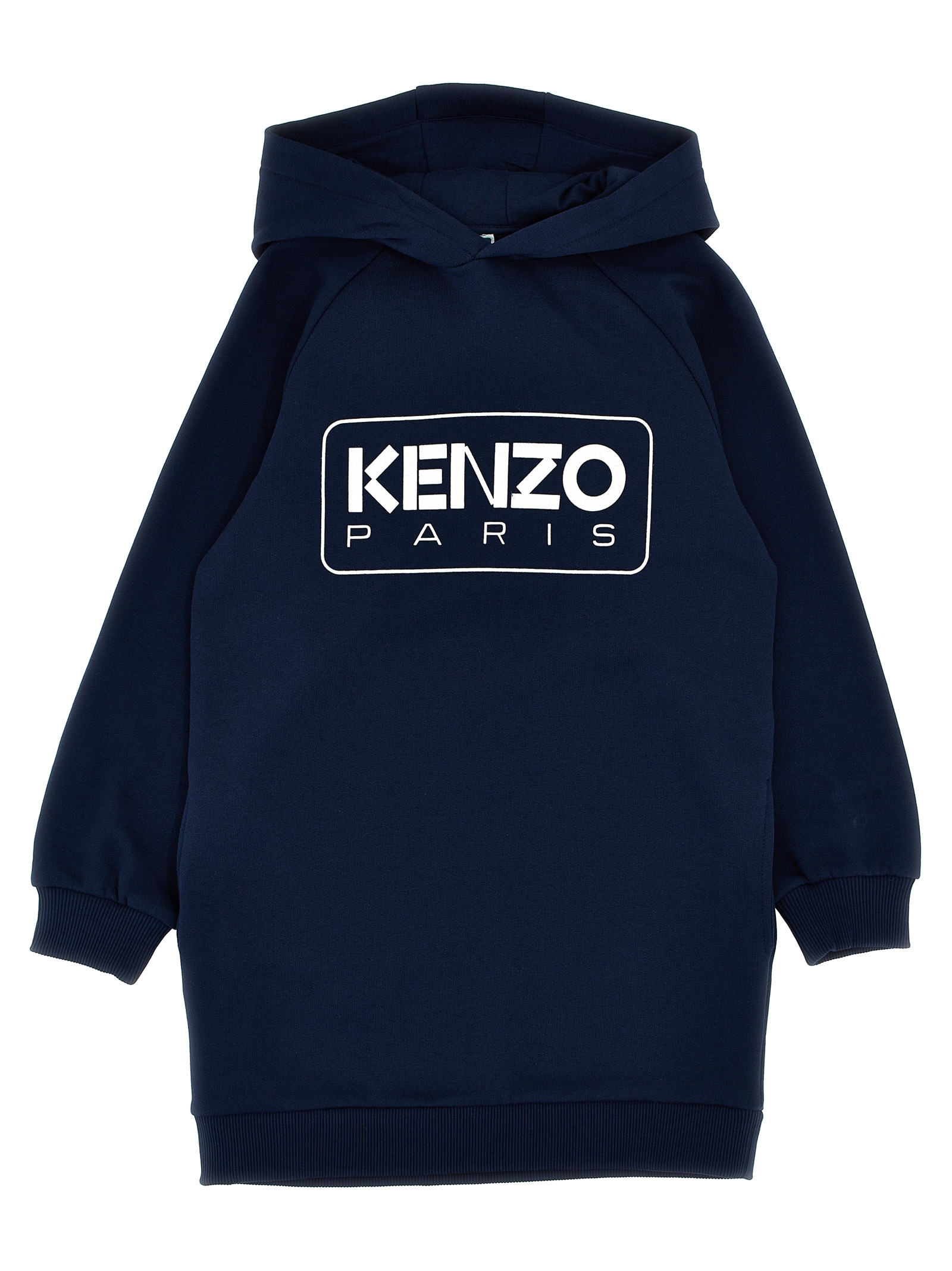 Logo print hooded dress K60683NAVY (KENZO / ワンピース・ドレス・オールインワン ) | KENZO (ケンゾー)