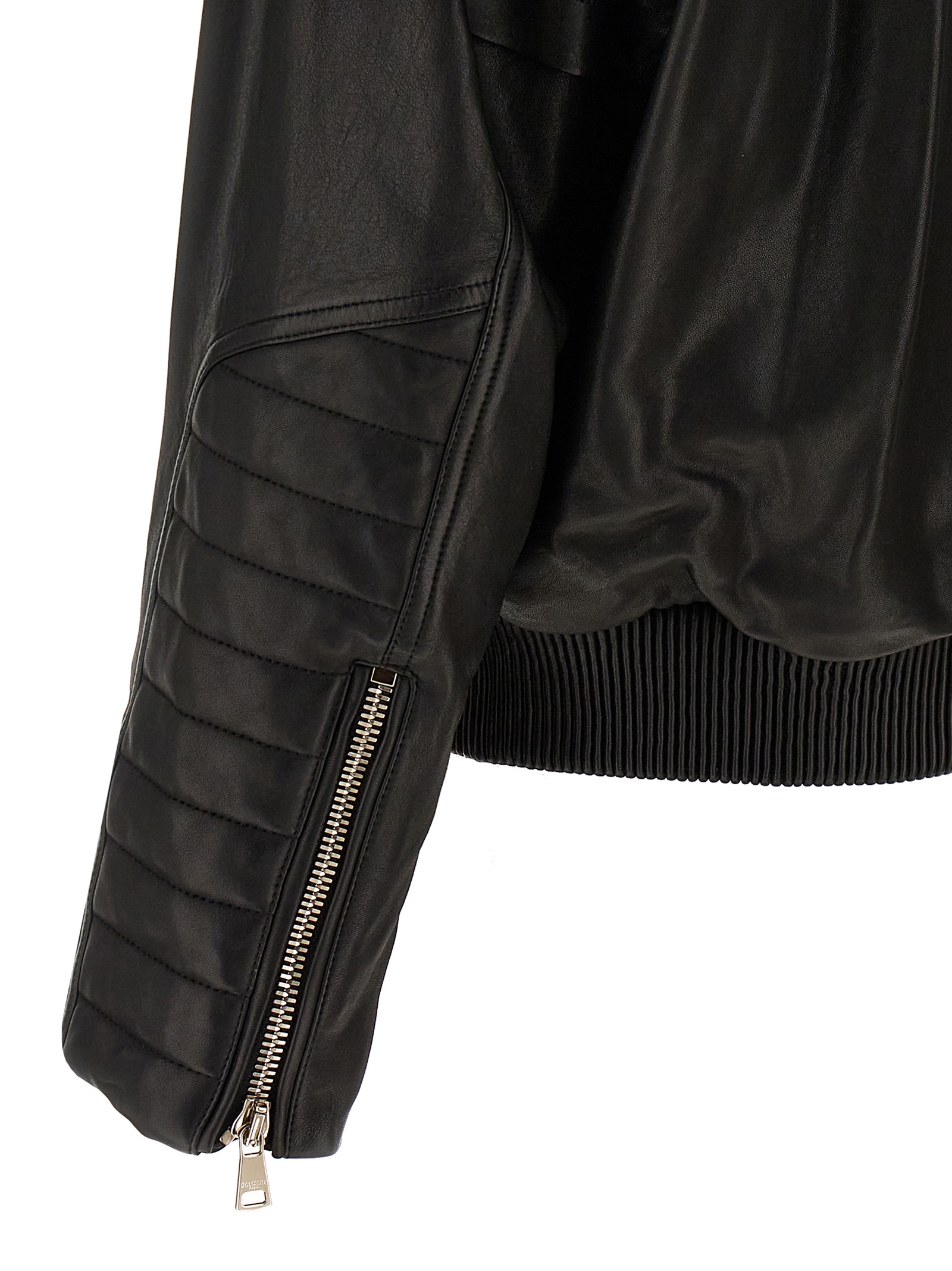 Layered leather jacket EH1TF936LC620PA (Balmain / カジュアルジャケット・ベスト ) | Balmain (バルマン)(3)