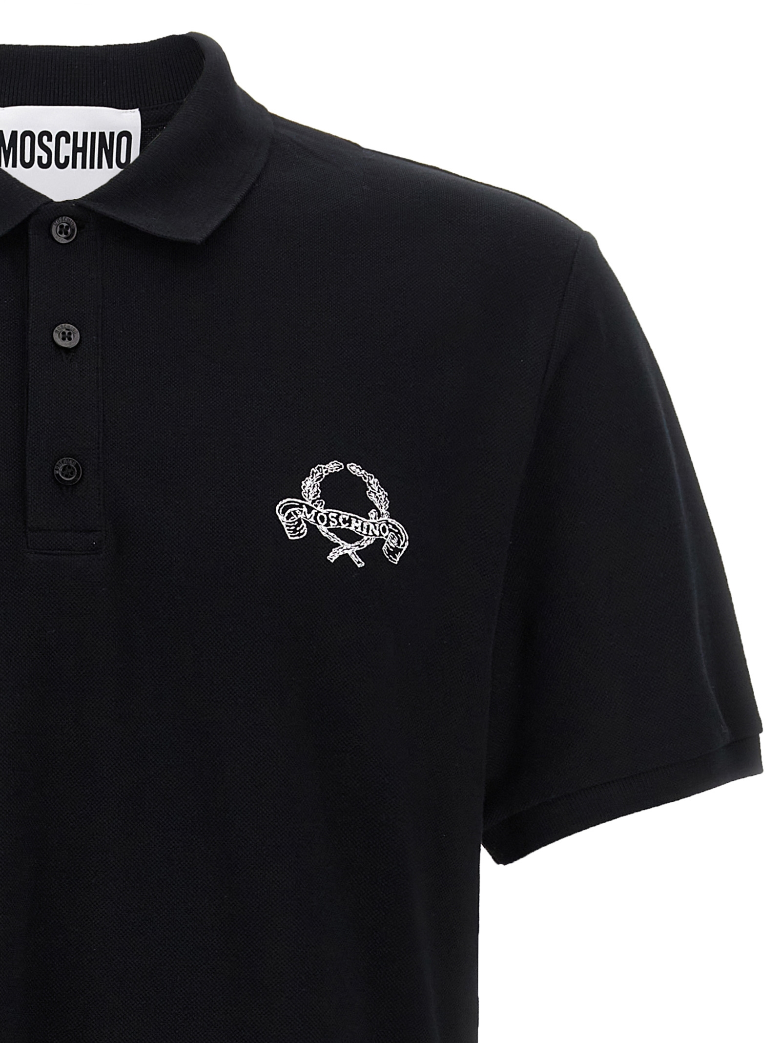 Logo embroidery polo shirt A160302421555 (MOSCHINO / ポロシャツ ) | MOSCHINO (モスキーノ)(2)