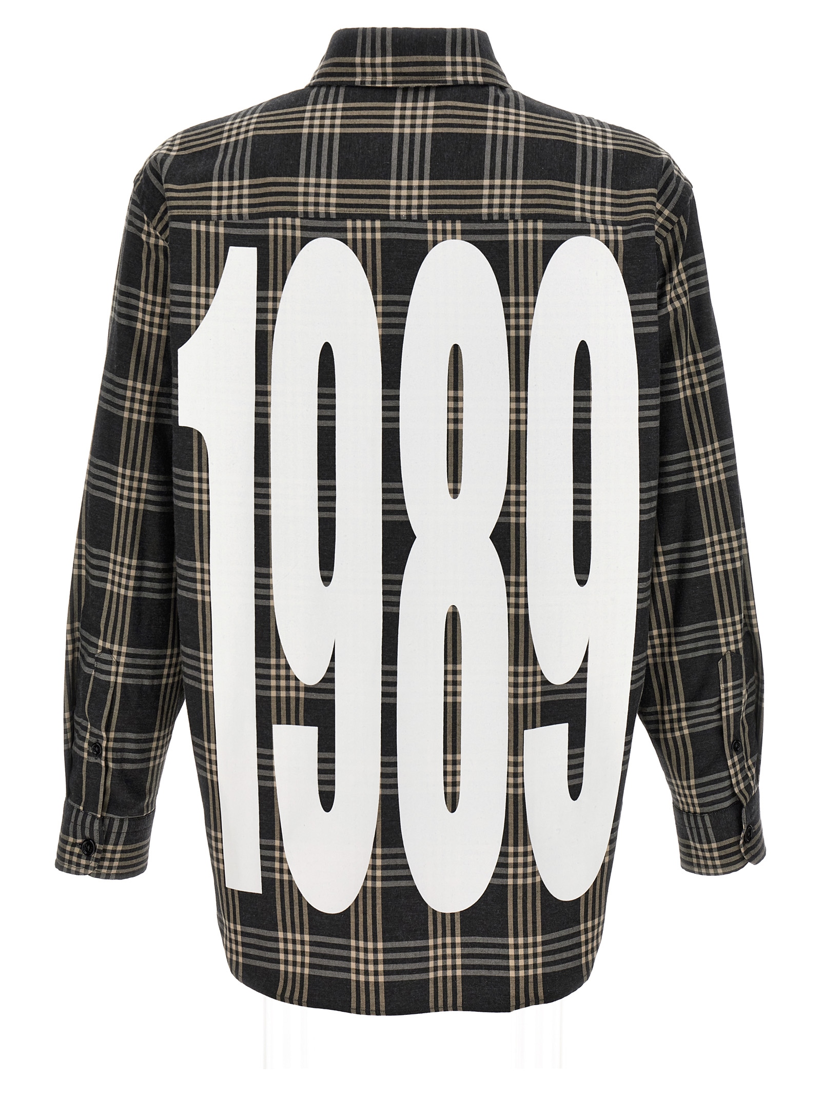 Logo shirt D0726GREYCHECK (1989 / シャツ・ブラウス ) | 1989 (ナインティーンエイティーナイン)(1)
