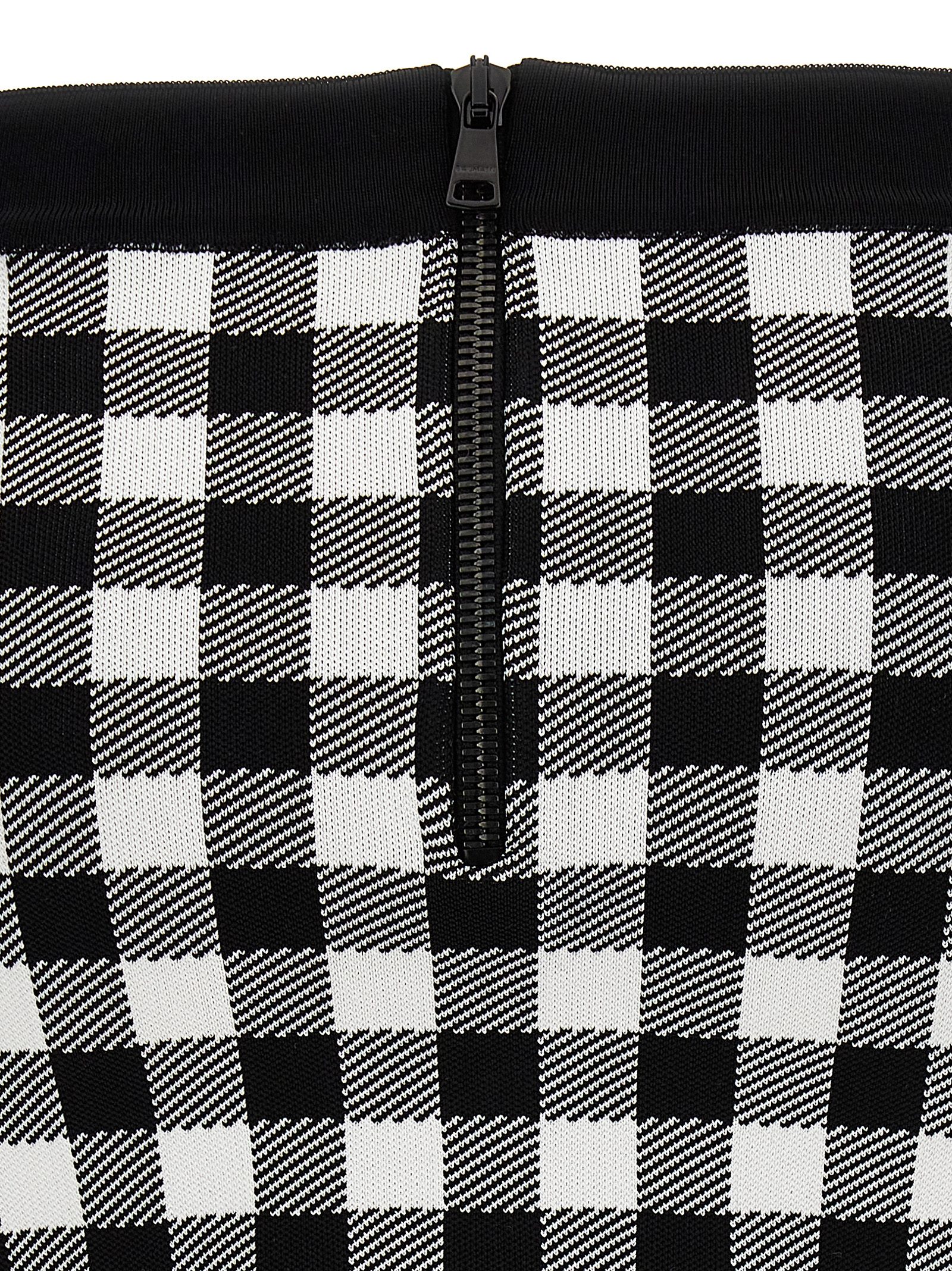 Logo button vichy skirt CF1LB292KF51EAB (Balmain / スカート ) | Balmain (バルマン)(3)