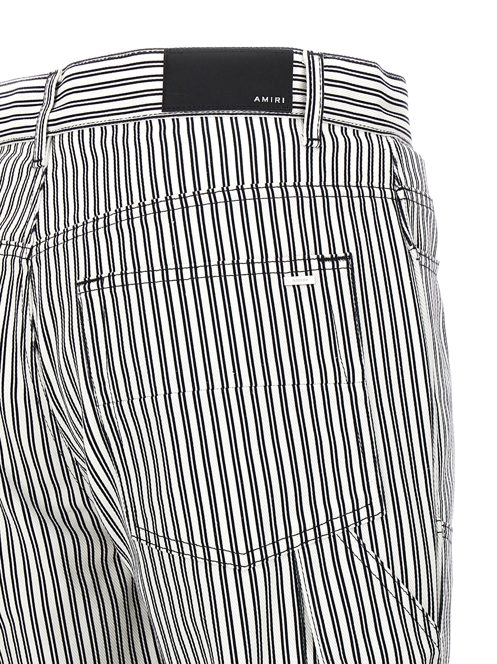 'Motors Carpenter' pants PS24MAW029BLACKWHITE (AMIRI / パンツ ) | AMIRI (アミリ)(3)