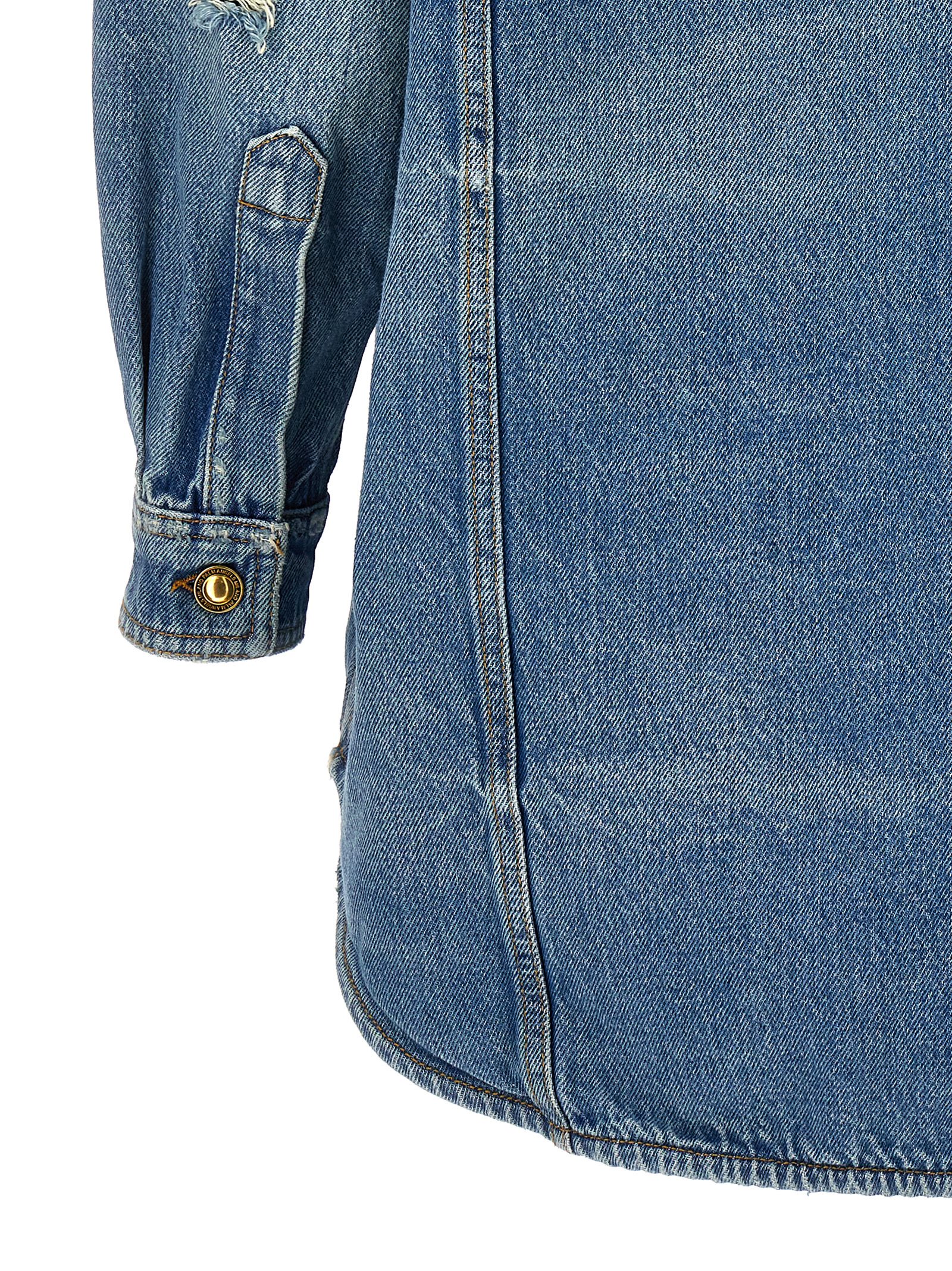 'Washed Logo' jacket PWYD021S24DEN00140404040 (Palm Angels / カジュアルジャケット ) | Palm Angels (パームエンジェルス)(3)