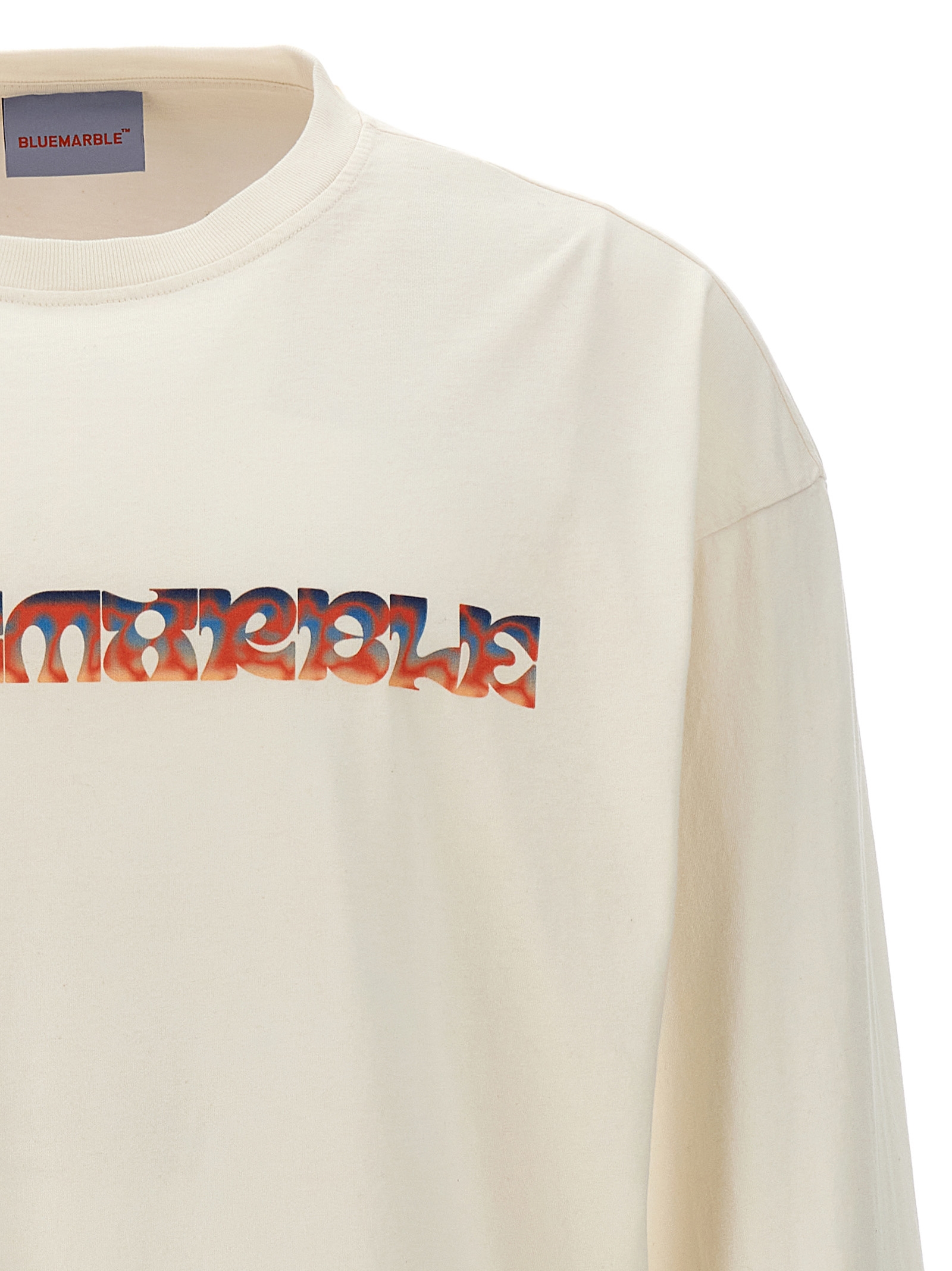 'Trippy Leaves' t-shirt TS08JE28A24WHTWHITE (BLUEMARBLE / Tシャツ・カットソー ) | BLUEMARBLE (ブルーマーブル)(2)