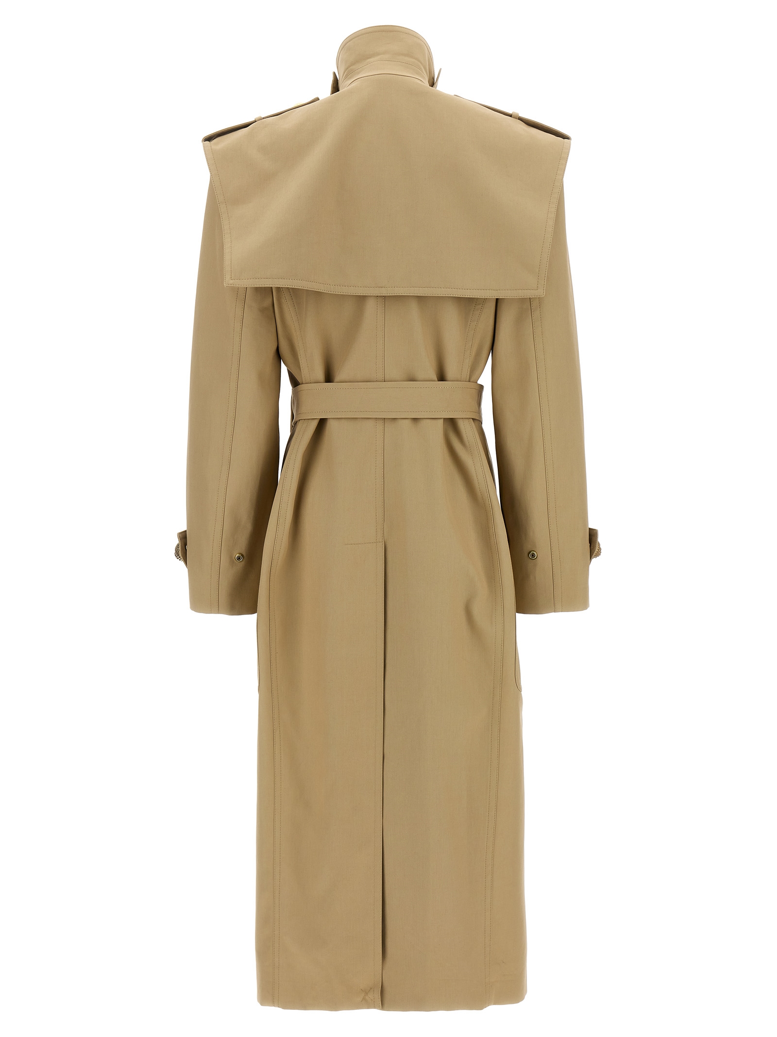 'Chiocciola' button trench coat DF0TL155CF480FK (Balmain / コート・ダウン ) | Balmain (バルマン)(1)