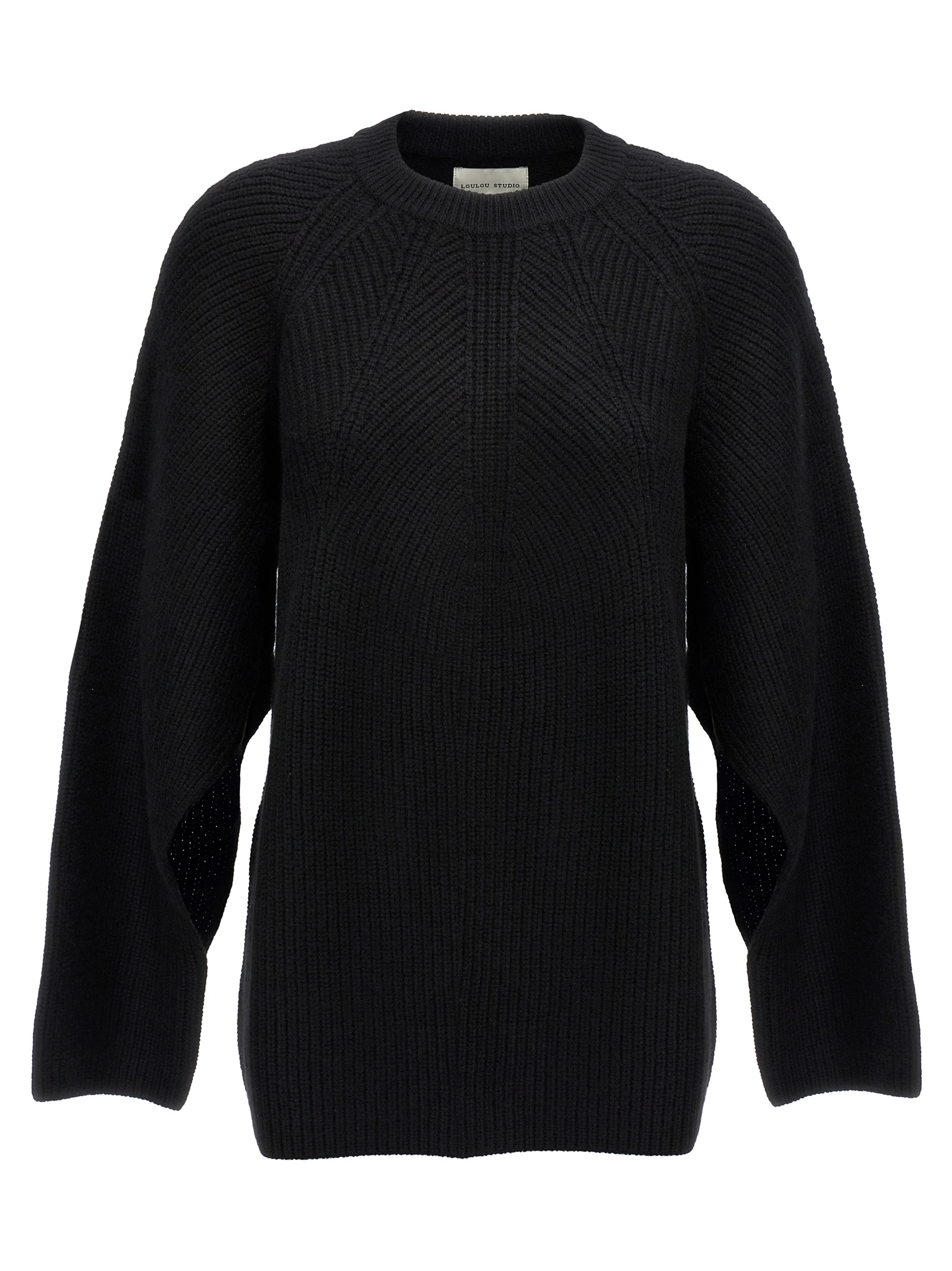 'Kawa' sweater KAWABLACK (LOULOU STUDIO / ニット・セーター・カーディガン ) | LOULOU STUDIO (ルルスタジオ)